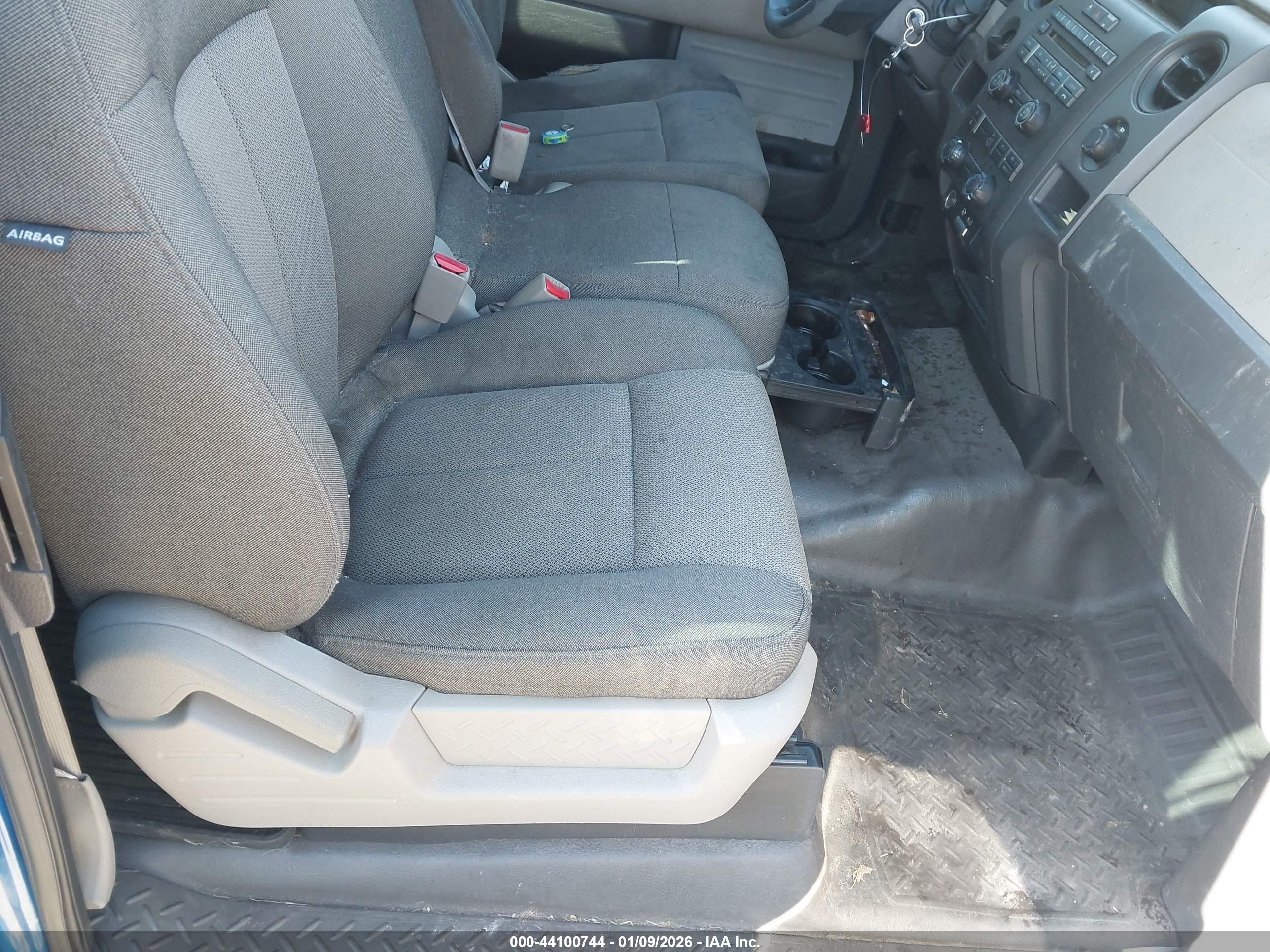 2010 Ford F-150 Stx/xl Blue vin: 1FTEX1CW6AFA07735