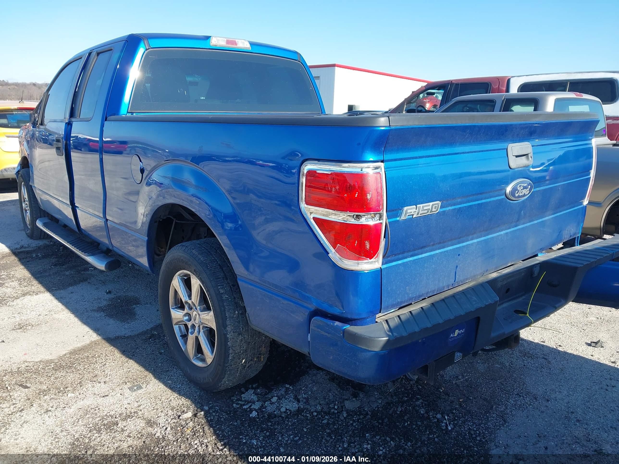 2010 Ford F-150 Stx/xl Blue vin: 1FTEX1CW6AFA07735