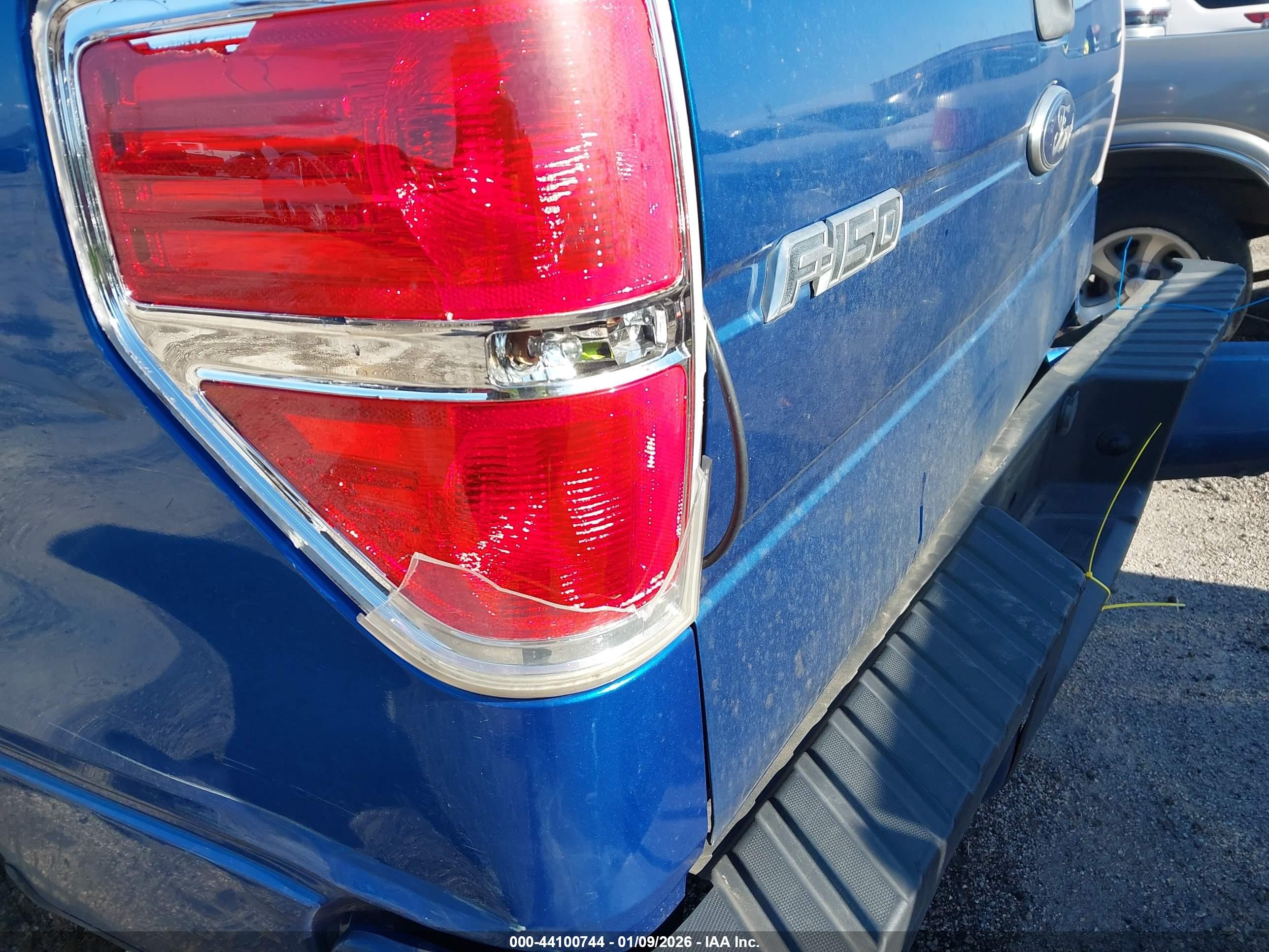 2010 Ford F-150 Stx/xl Blue vin: 1FTEX1CW6AFA07735