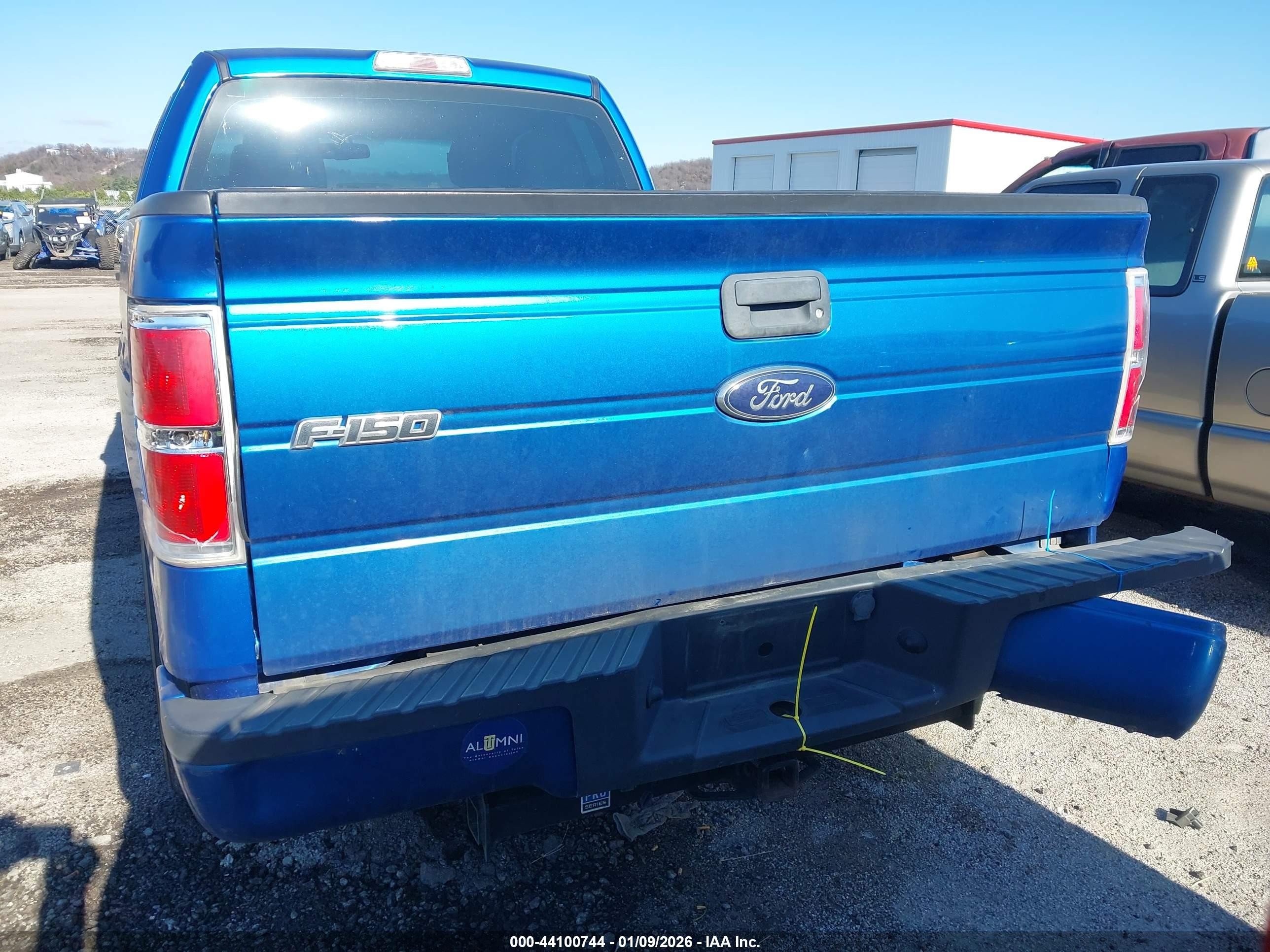 2010 Ford F-150 Stx/xl Blue vin: 1FTEX1CW6AFA07735