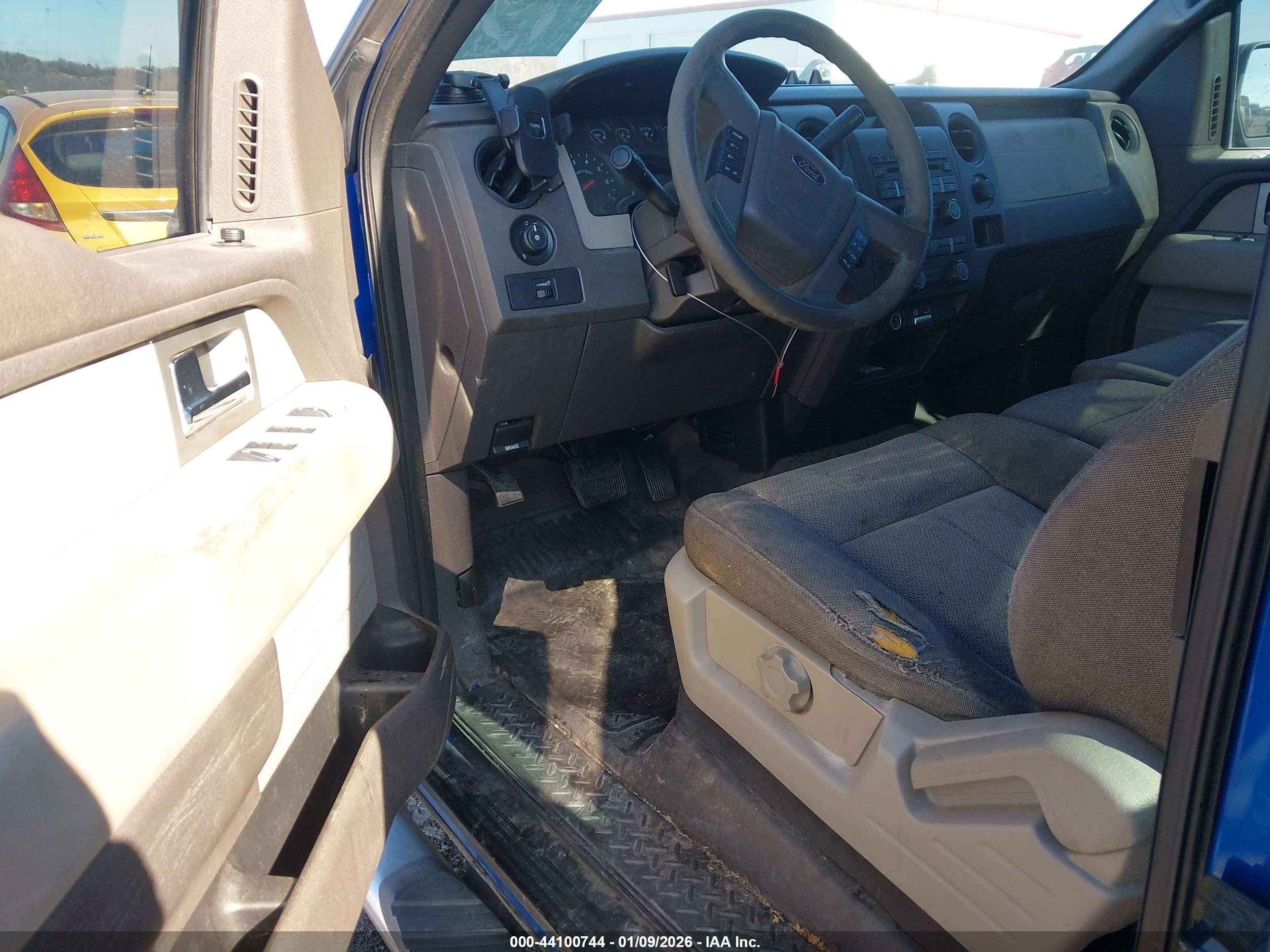 2010 Ford F-150 Stx/xl Blue vin: 1FTEX1CW6AFA07735