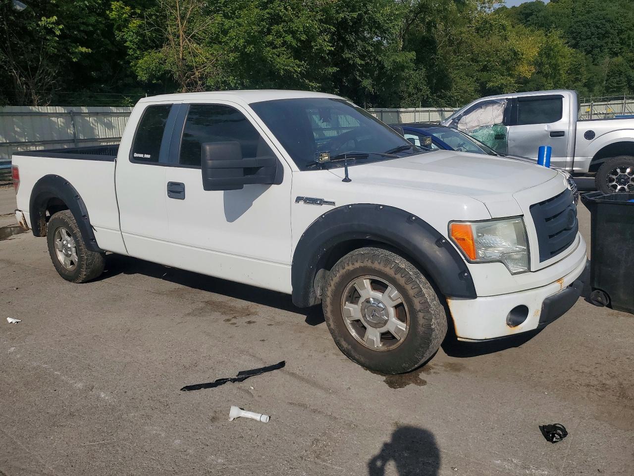 2010 Ford F150 Super Cab Белый vin: 1FTEX1CW7AFA78667
