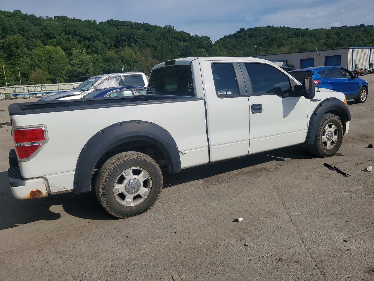 2010 Ford F150 Super Cab Белый vin: 1FTEX1CW7AFA78667