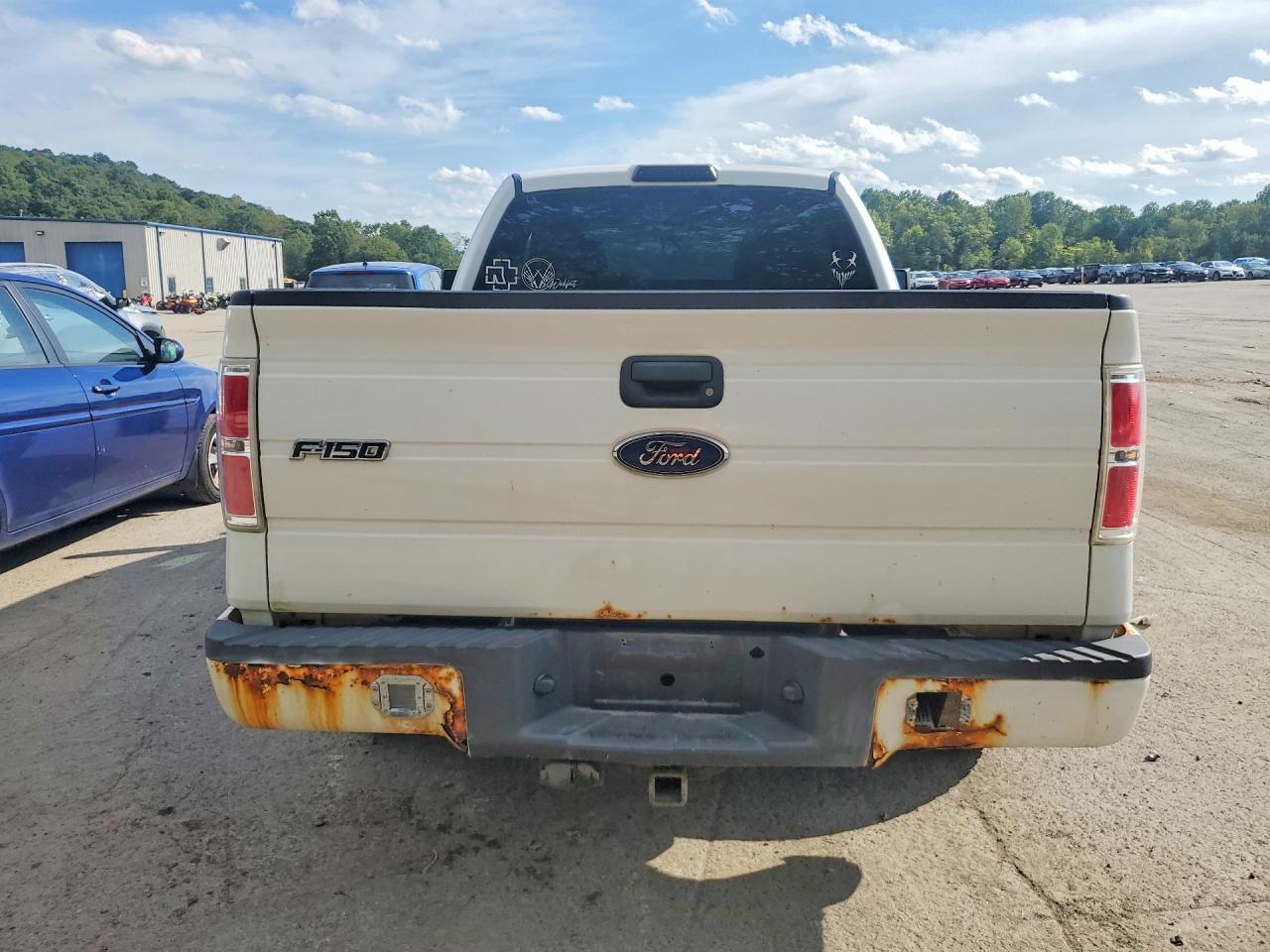 2010 Ford F150 Super Cab Белый vin: 1FTEX1CW7AFA78667