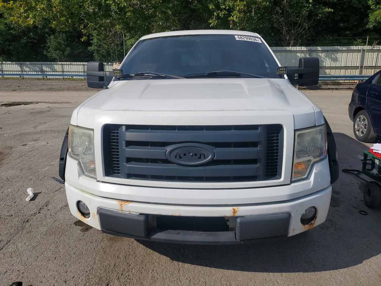 2010 Ford F150 Super Cab Белый vin: 1FTEX1CW7AFA78667