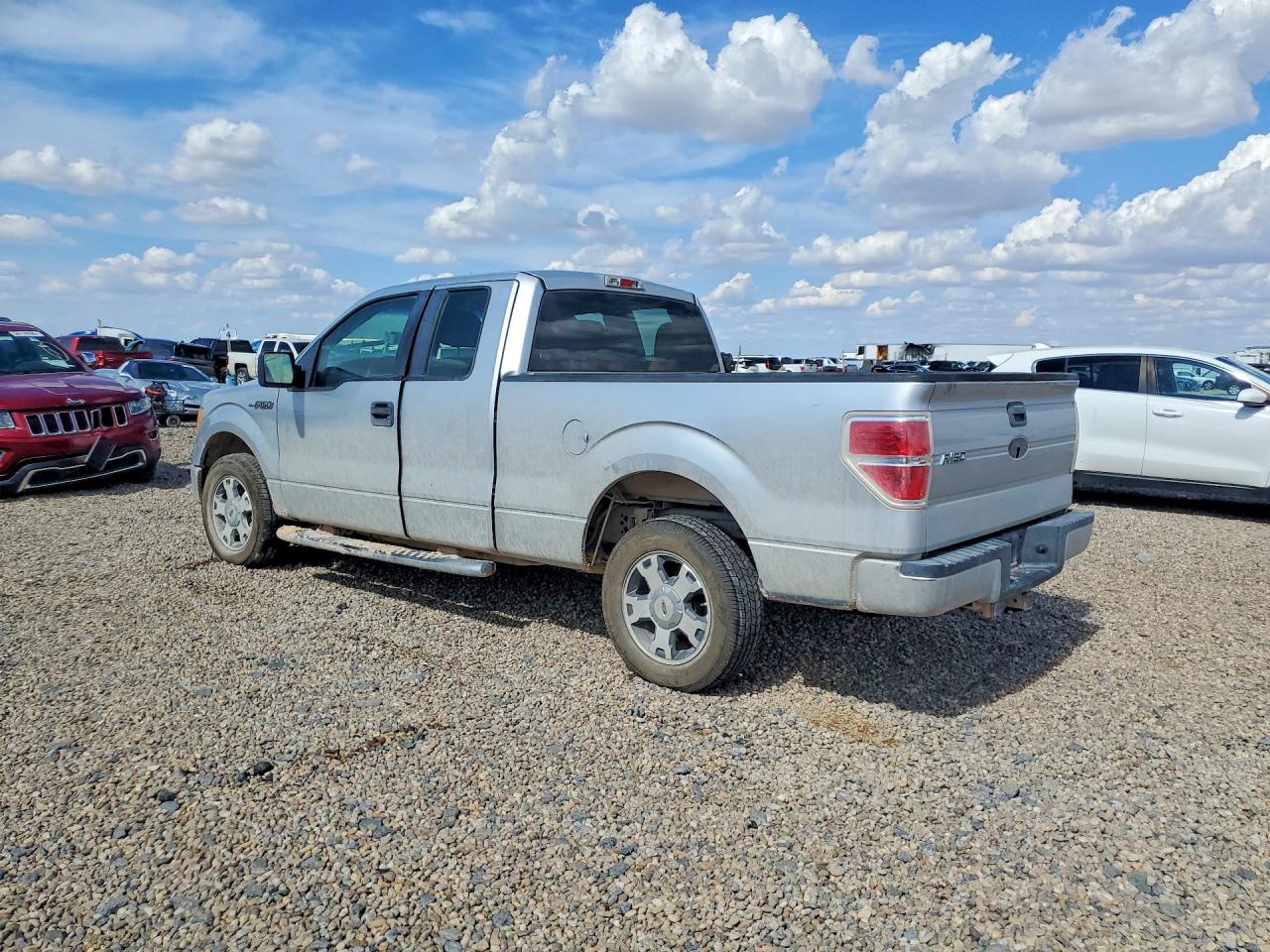 2010 Ford F150 Super Cab Silver vin: 1FTEX1CW8AFA04058