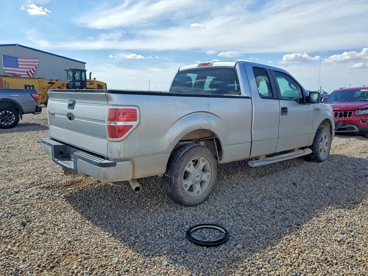 2010 Ford F150 Super Cab Silver vin: 1FTEX1CW8AFA04058
