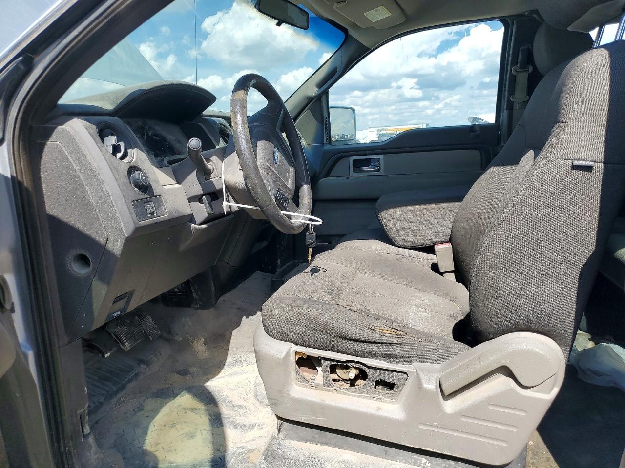 2010 Ford F150 Super Cab Silver vin: 1FTEX1CW8AFA04058