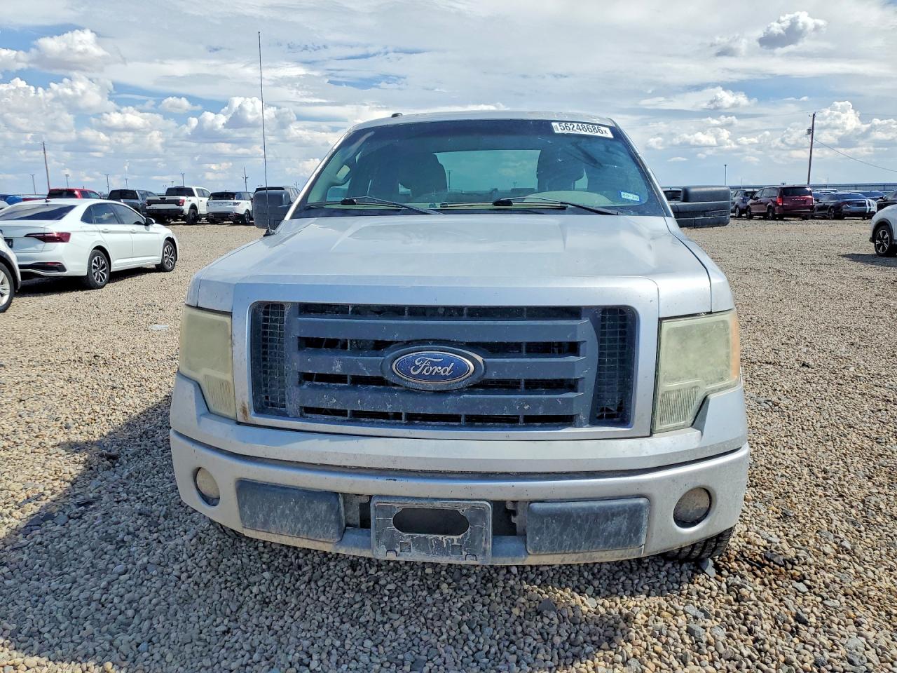 2010 Ford F150 Super Cab Silver vin: 1FTEX1CW8AFA04058
