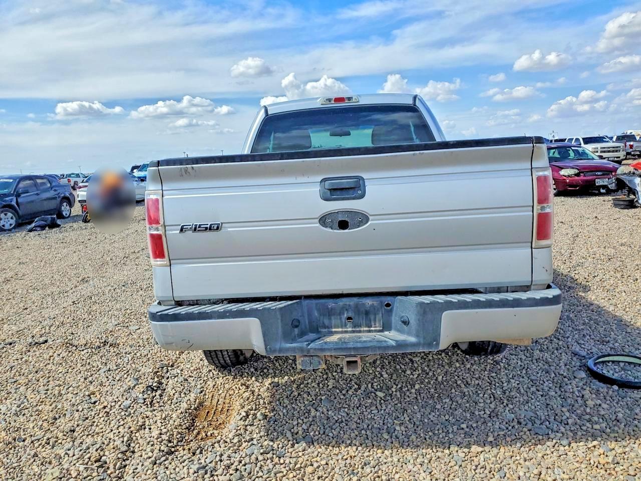 2010 Ford F150 Super Cab Silver vin: 1FTEX1CW8AFA04058