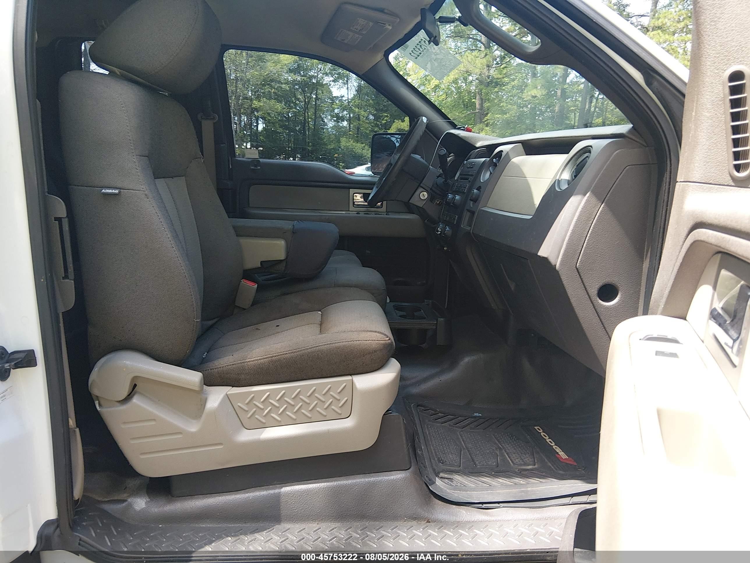 2010 Ford F-150 Stx/xl White vin: 1FTEX1CW9AFA60848