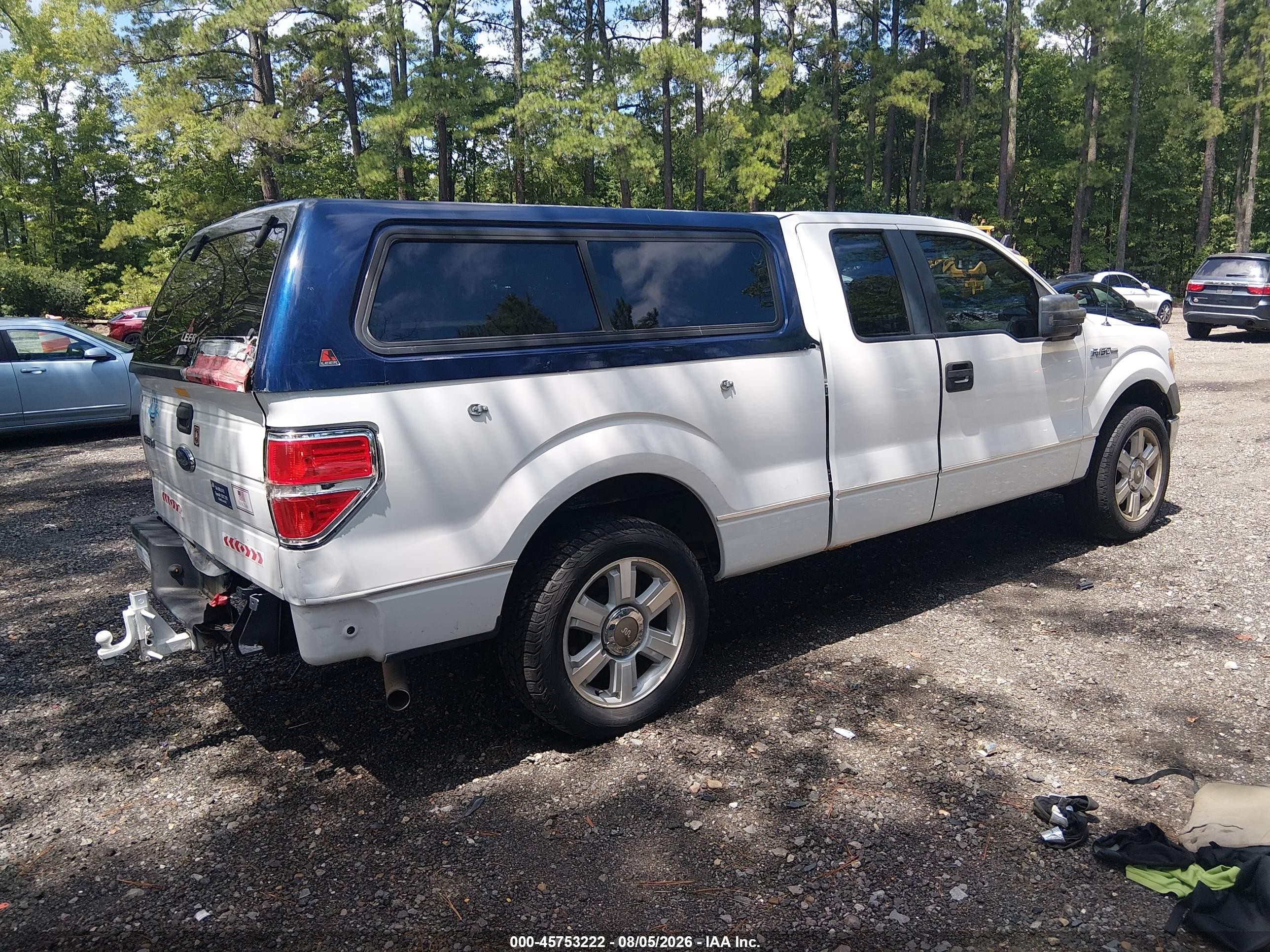 2010 Ford F-150 Stx/xl White vin: 1FTEX1CW9AFA60848