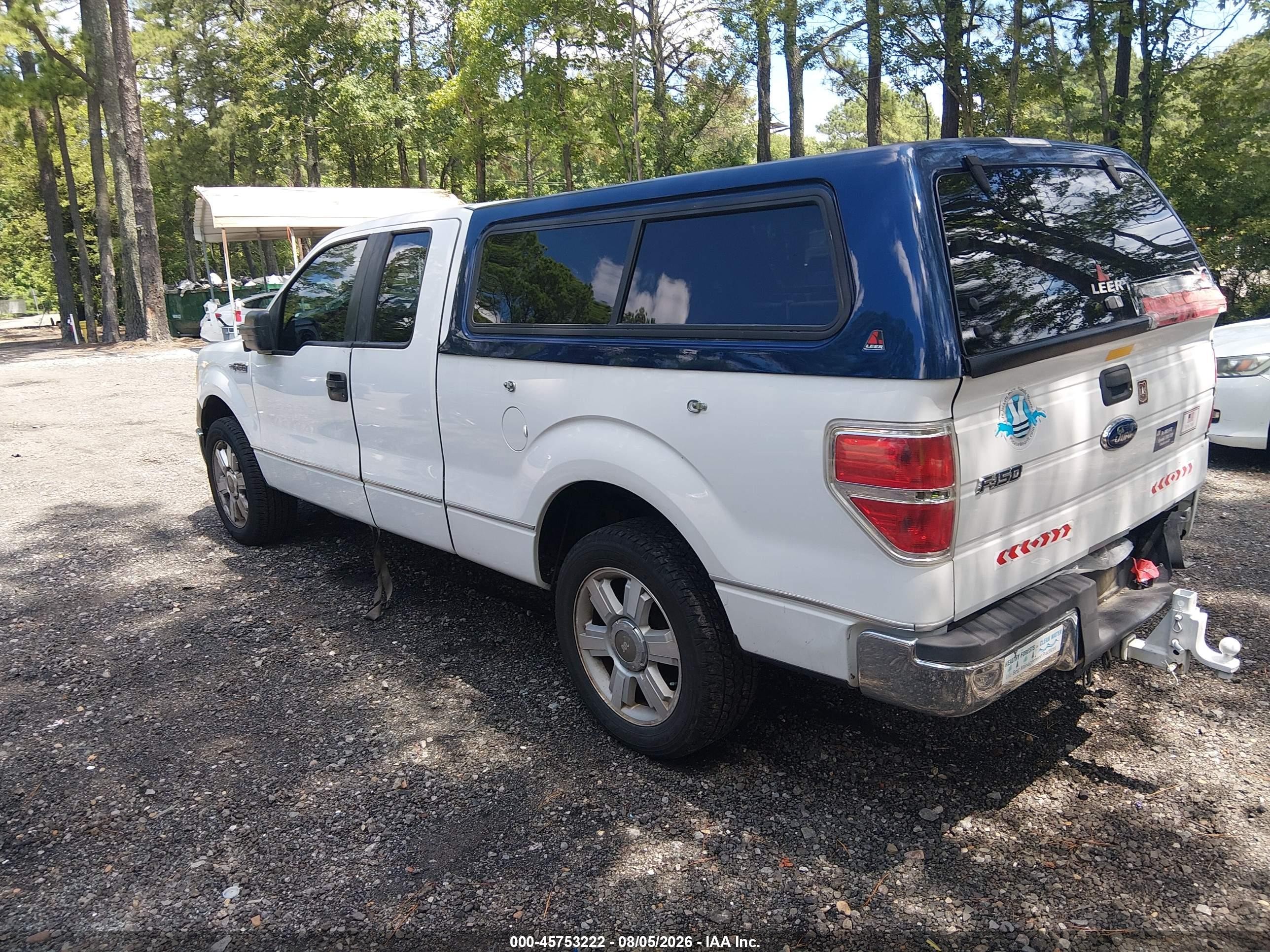 2010 Ford F-150 Stx/xl White vin: 1FTEX1CW9AFA60848