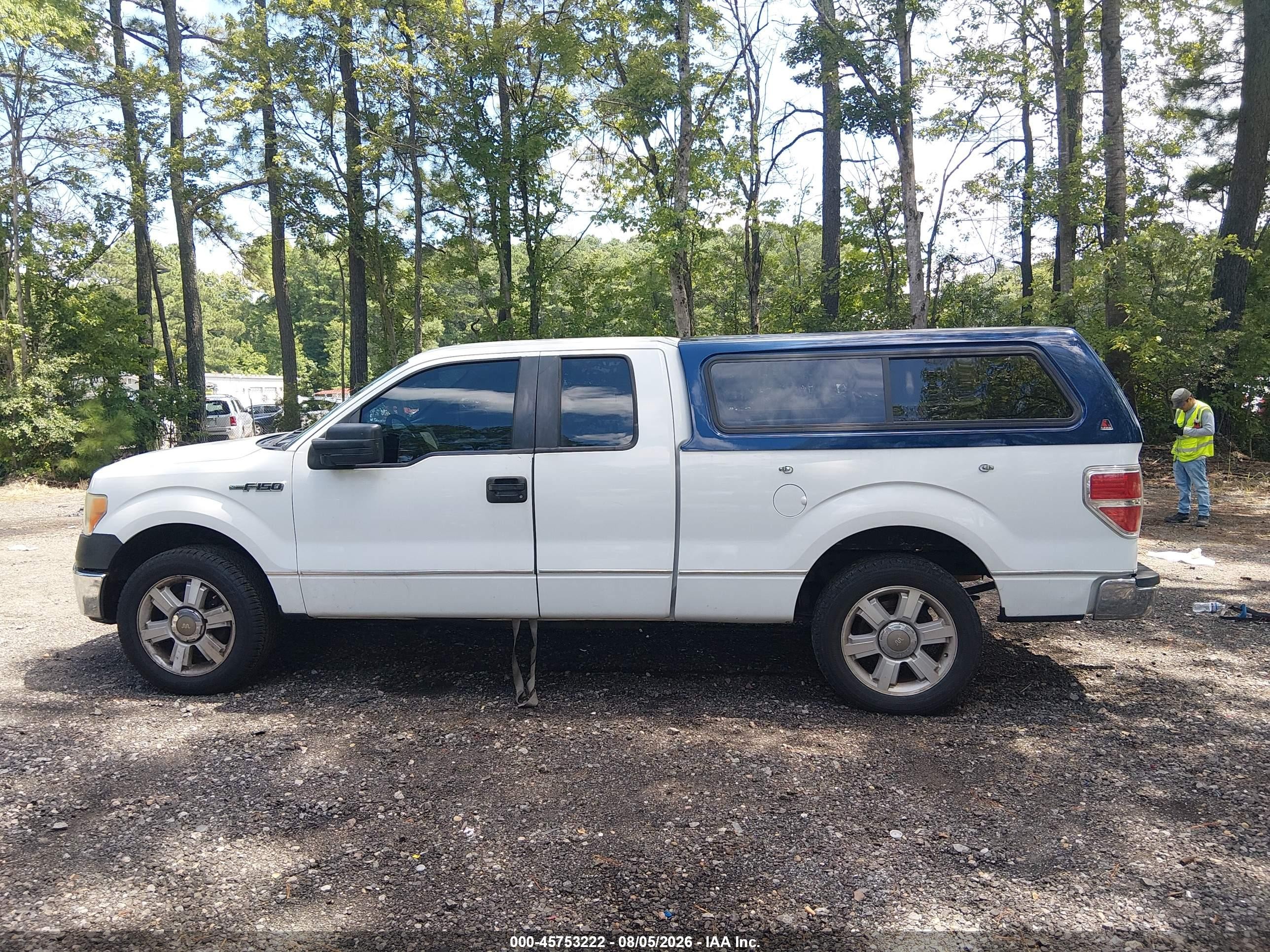 2010 Ford F-150 Stx/xl White vin: 1FTEX1CW9AFA60848