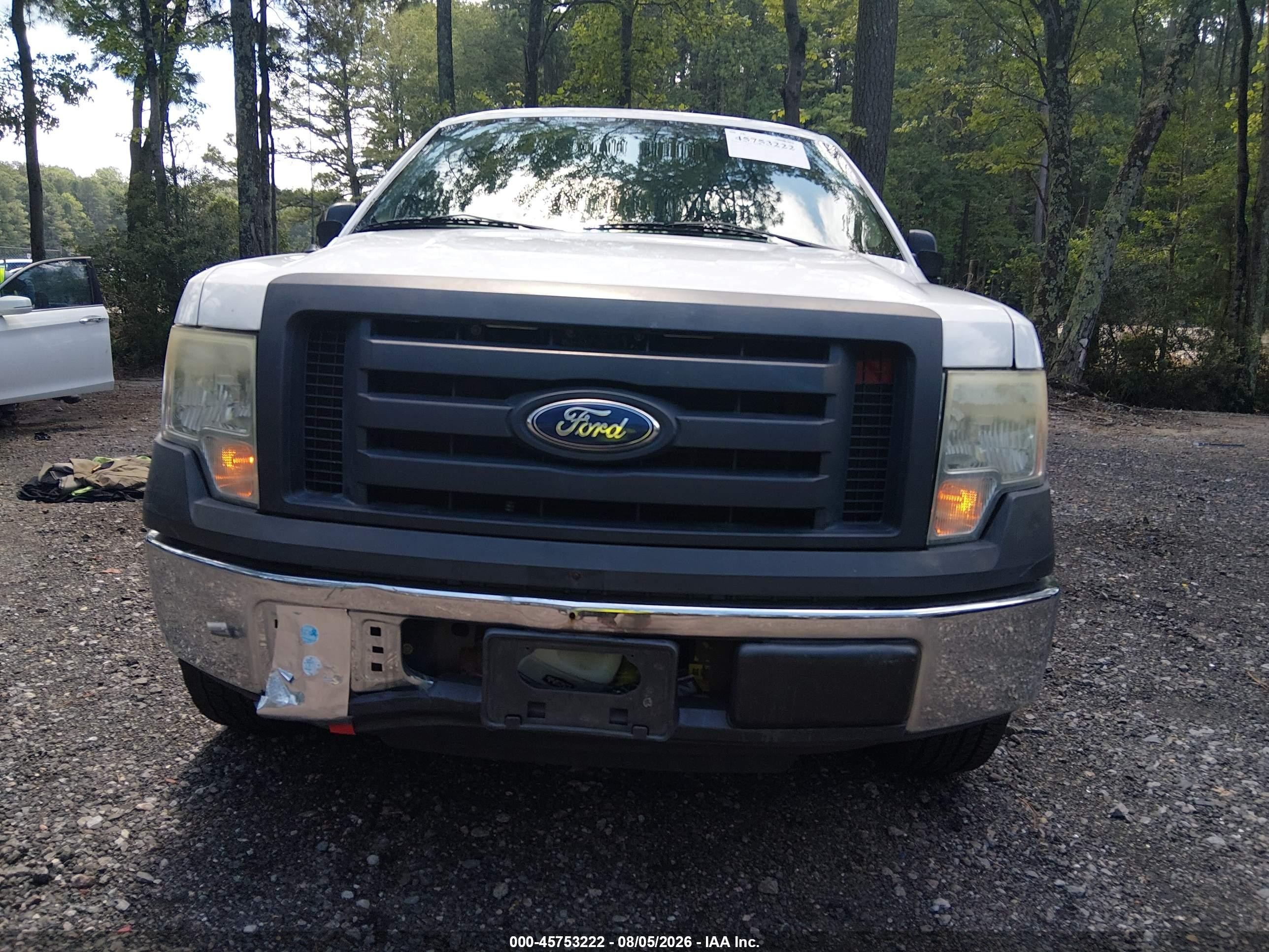 2010 Ford F-150 Stx/xl White vin: 1FTEX1CW9AFA60848