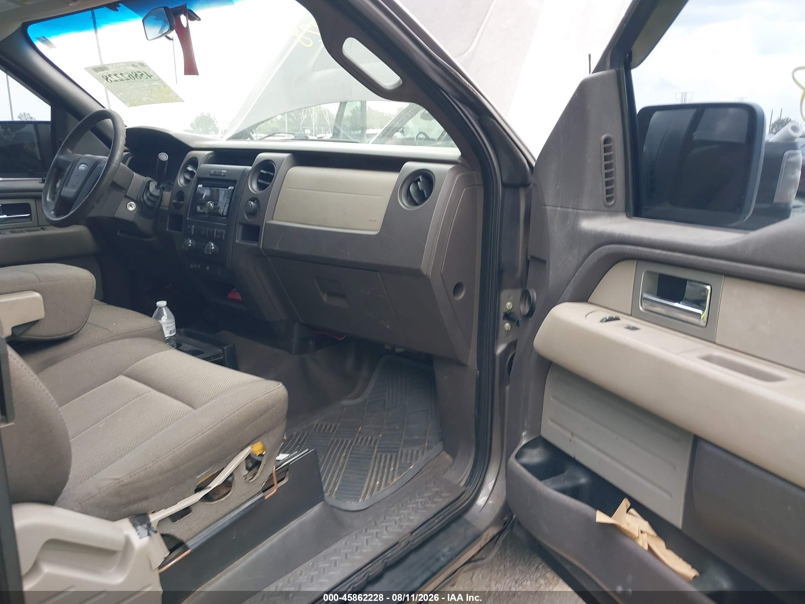 2010 Ford F-150 Stx/xl Gray vin: 1FTEX1CW9AKE47648