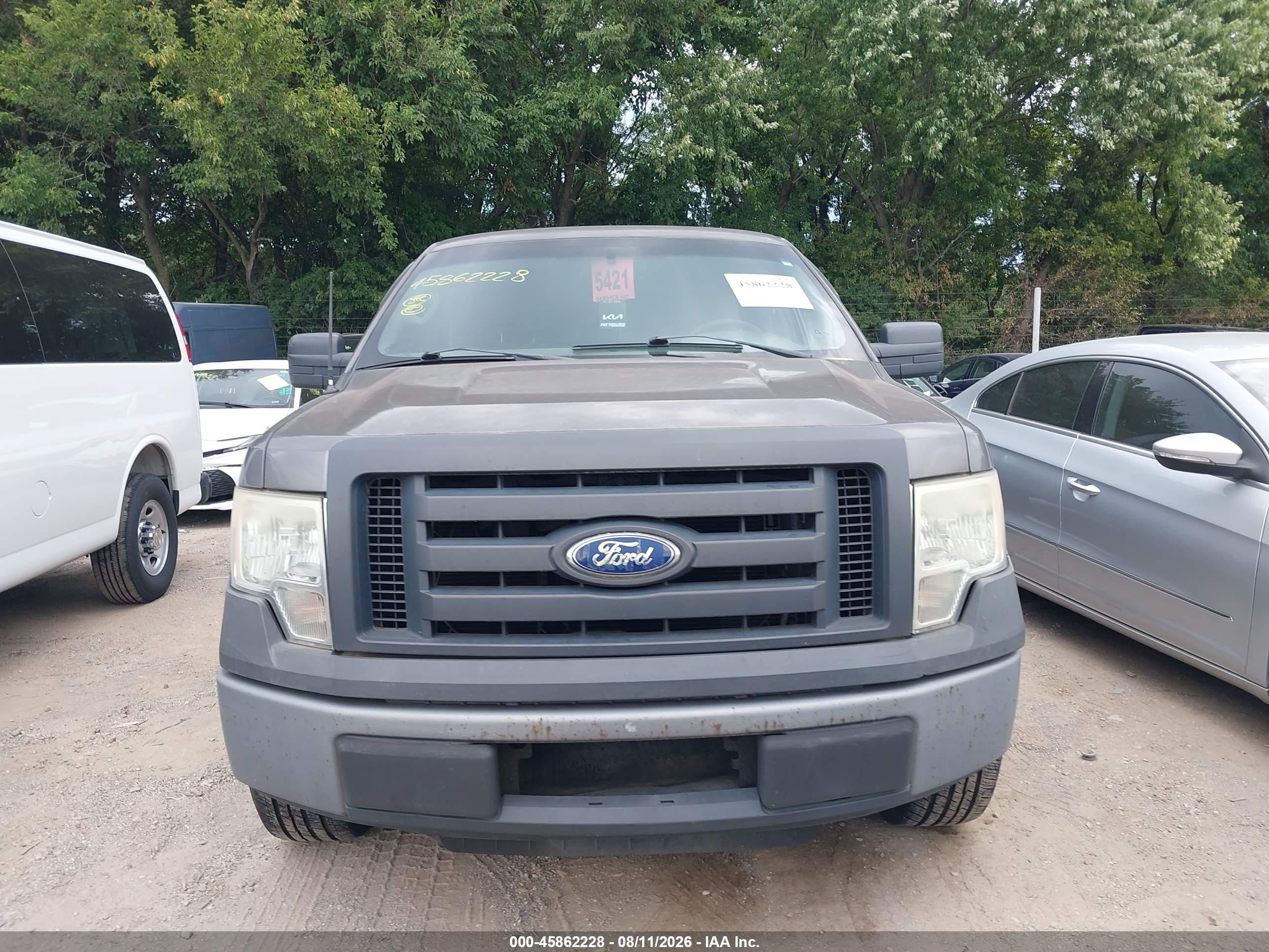 2010 Ford F-150 Stx/xl Gray vin: 1FTEX1CW9AKE47648