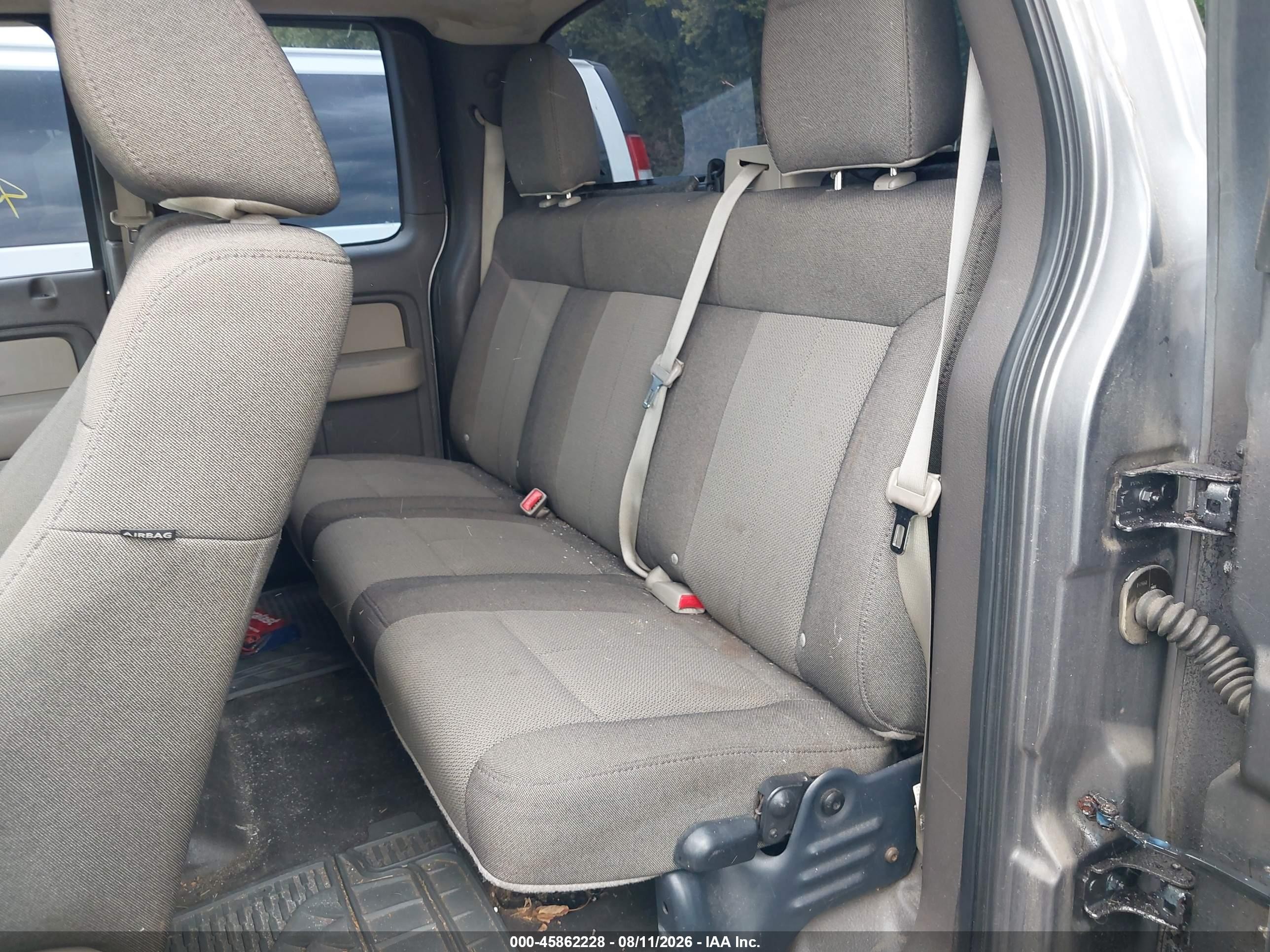 2010 Ford F-150 Stx/xl Gray vin: 1FTEX1CW9AKE47648