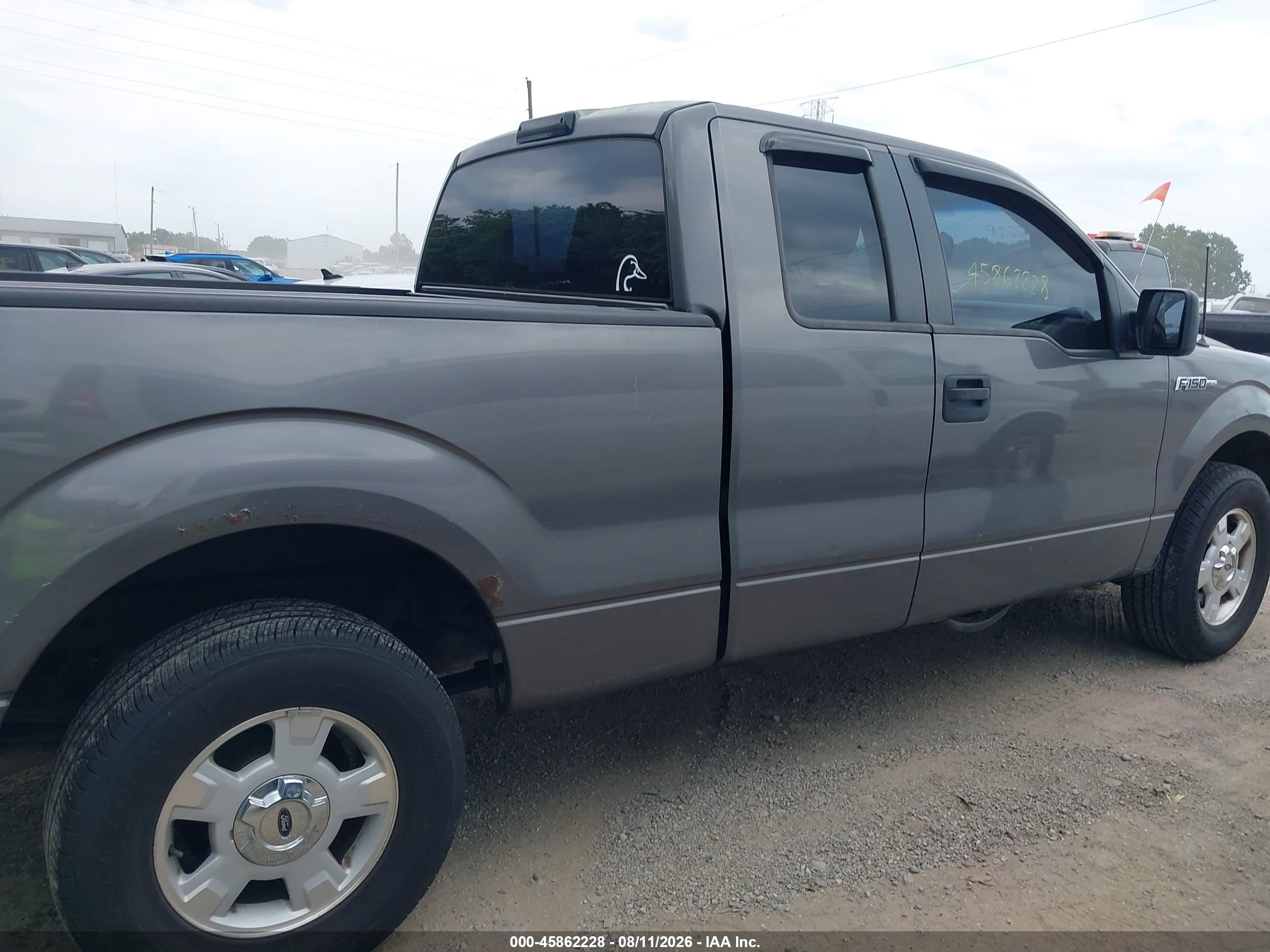 2010 Ford F-150 Stx/xl Gray vin: 1FTEX1CW9AKE47648