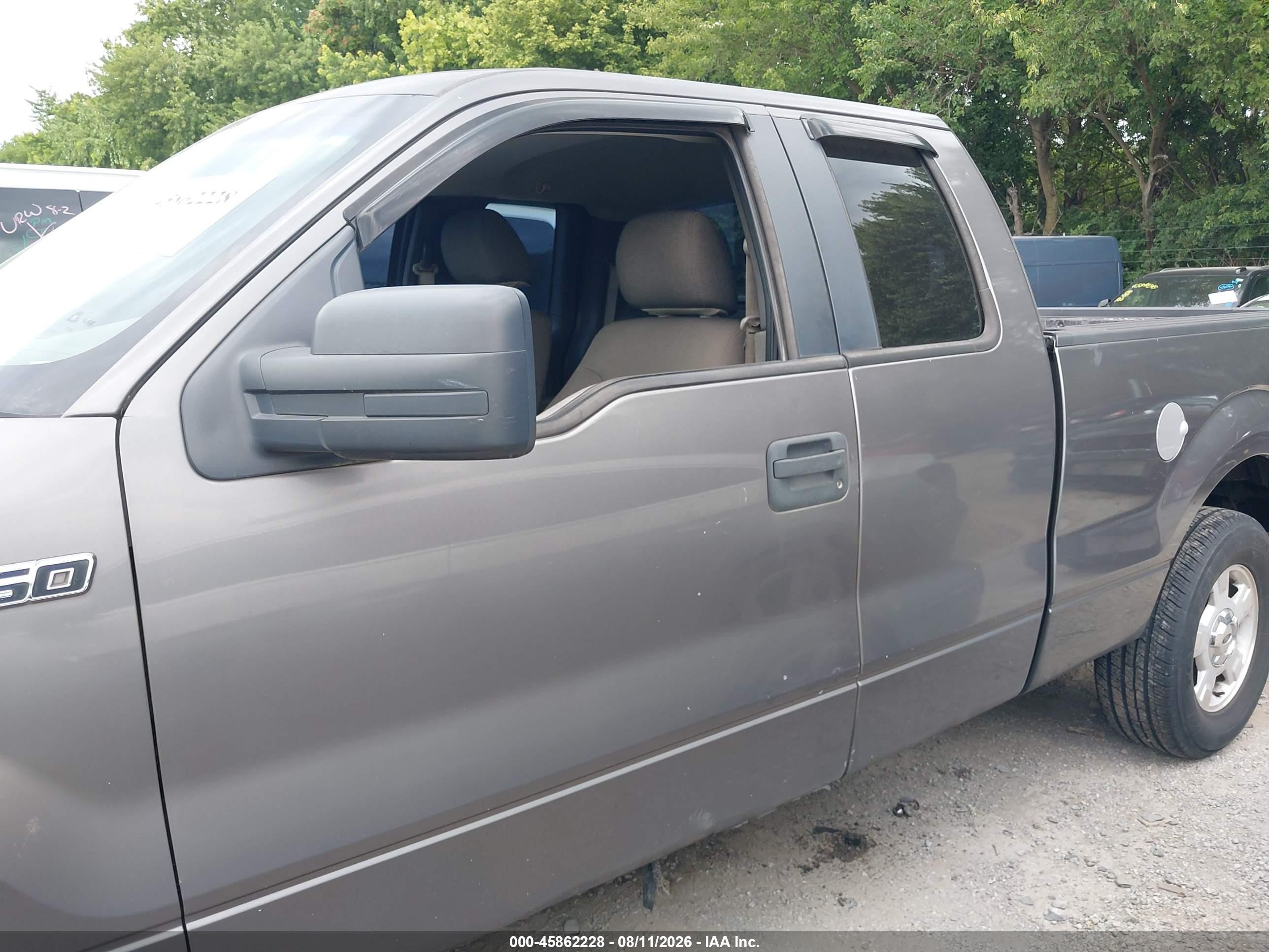 2010 Ford F-150 Stx/xl Gray vin: 1FTEX1CW9AKE47648