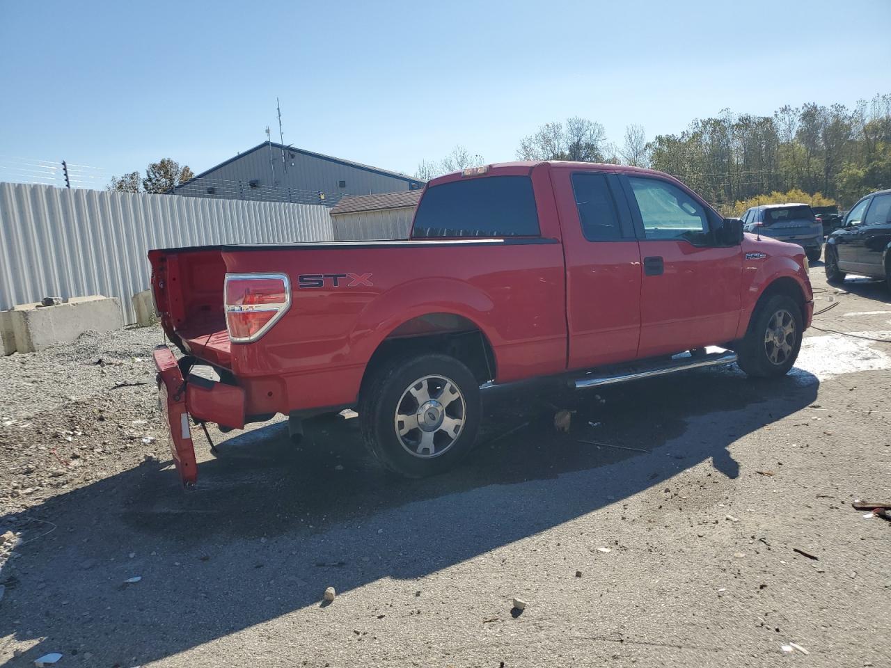 2010 Ford F150 Super Cab Красный vin: 1FTEX1CW9AKE53658