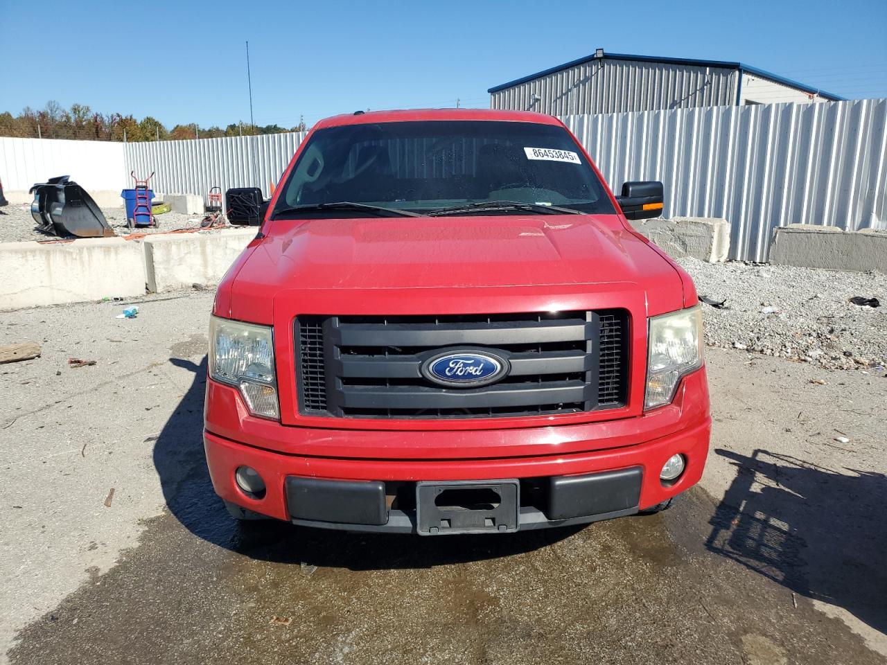 2010 Ford F150 Super Cab Красный vin: 1FTEX1CW9AKE53658