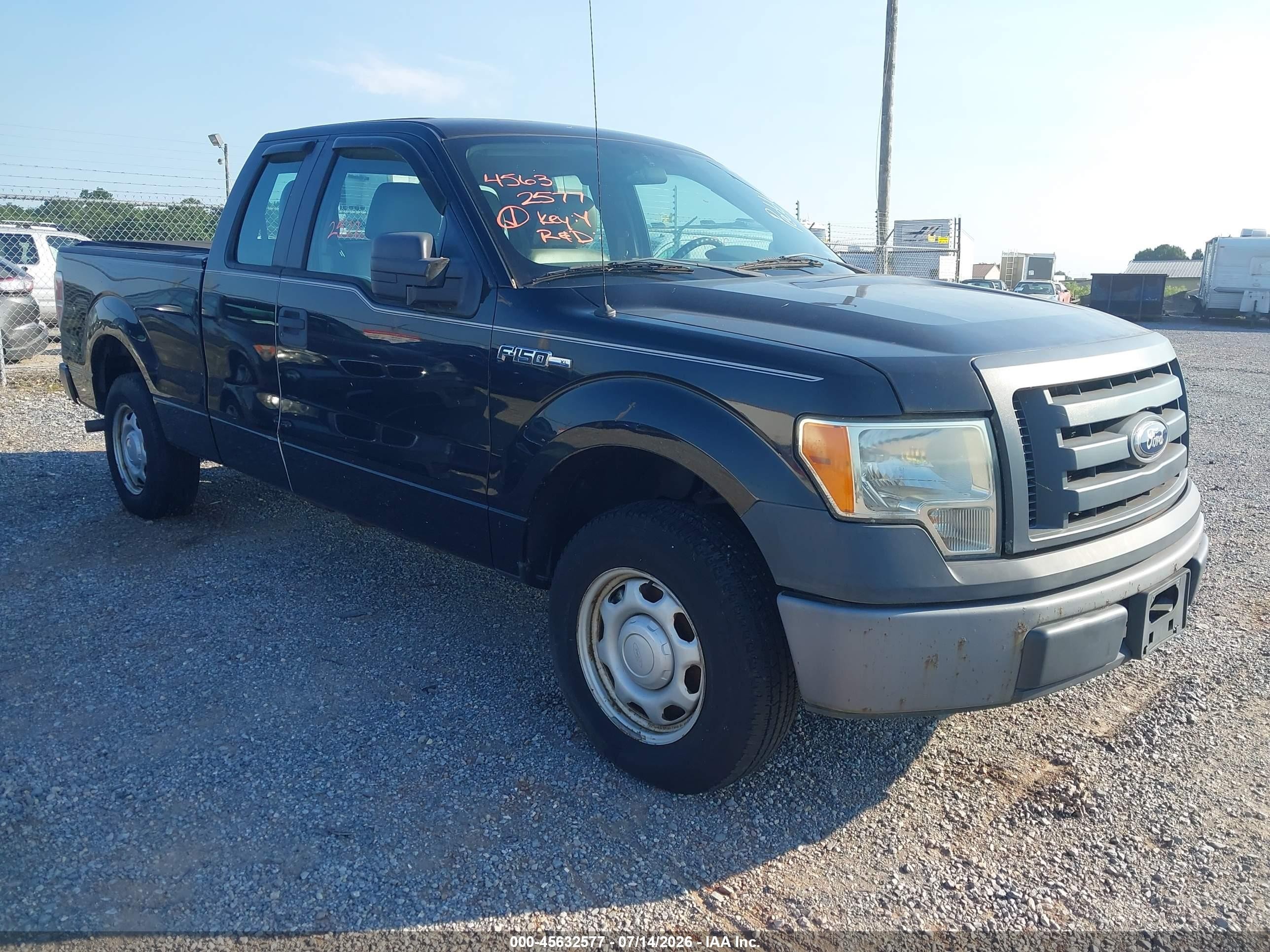 2010 Ford F-150 Xl Черный vin: 1FTEX1CWXAFC80404