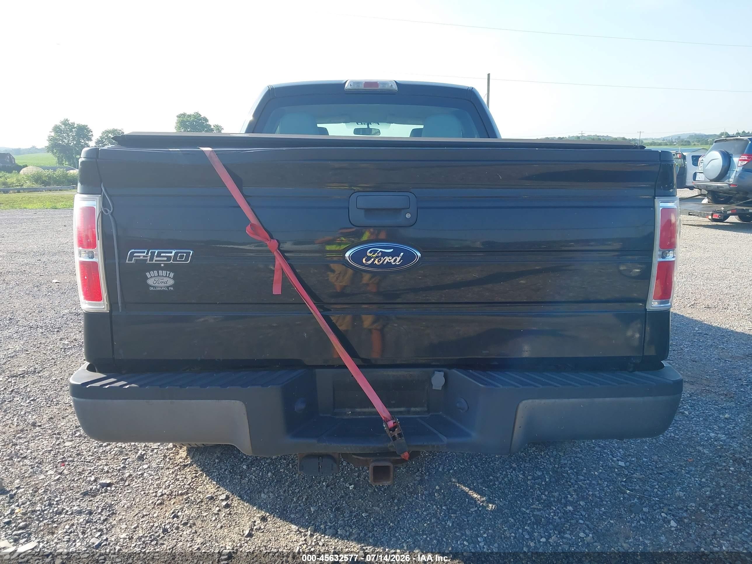 2010 Ford F-150 Xl Black vin: 1FTEX1CWXAFC80404