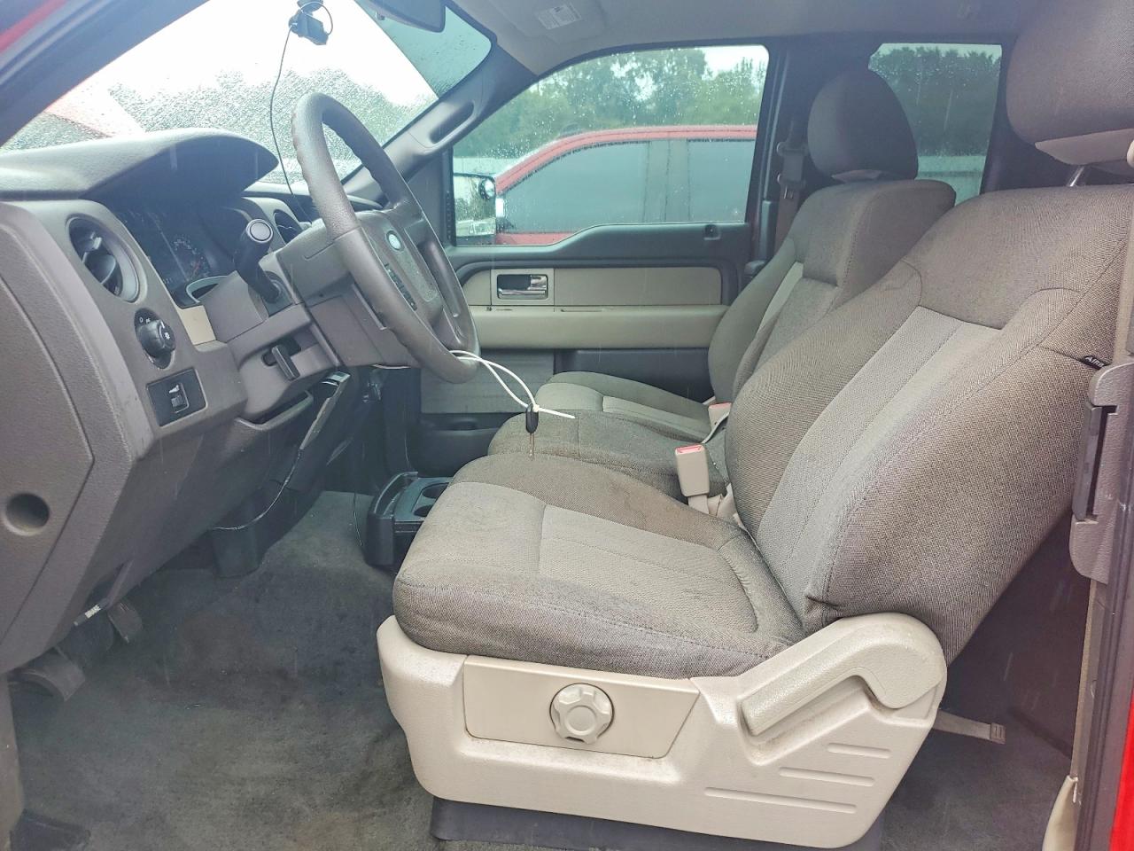 2010 Ford F150 Super Cab Red vin: 1FTEX1CWXAFD73715