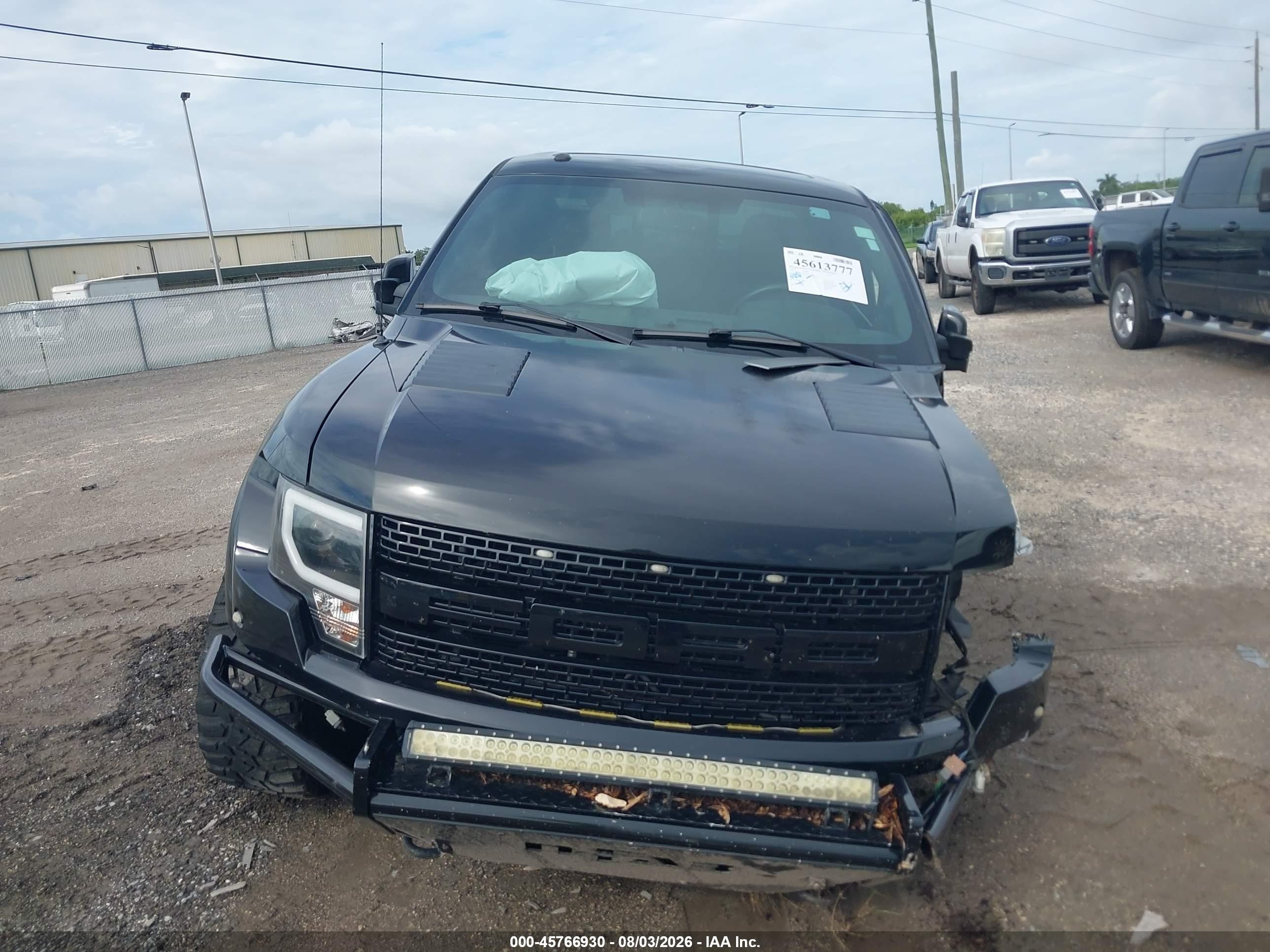 2010 Ford F-150 Svt Raptor Черный vin: 1FTEX1E62AFB96736