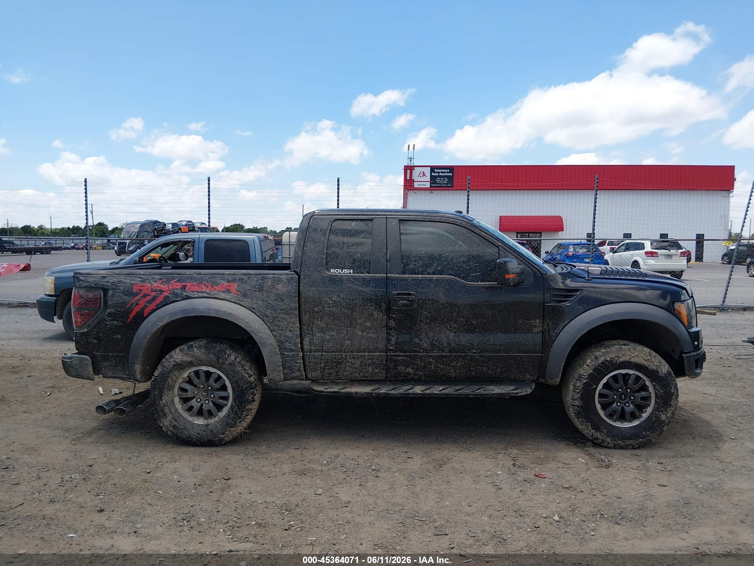 2010 Ford F-150 Svt Raptor Черный vin: 1FTEX1E64AFB77363