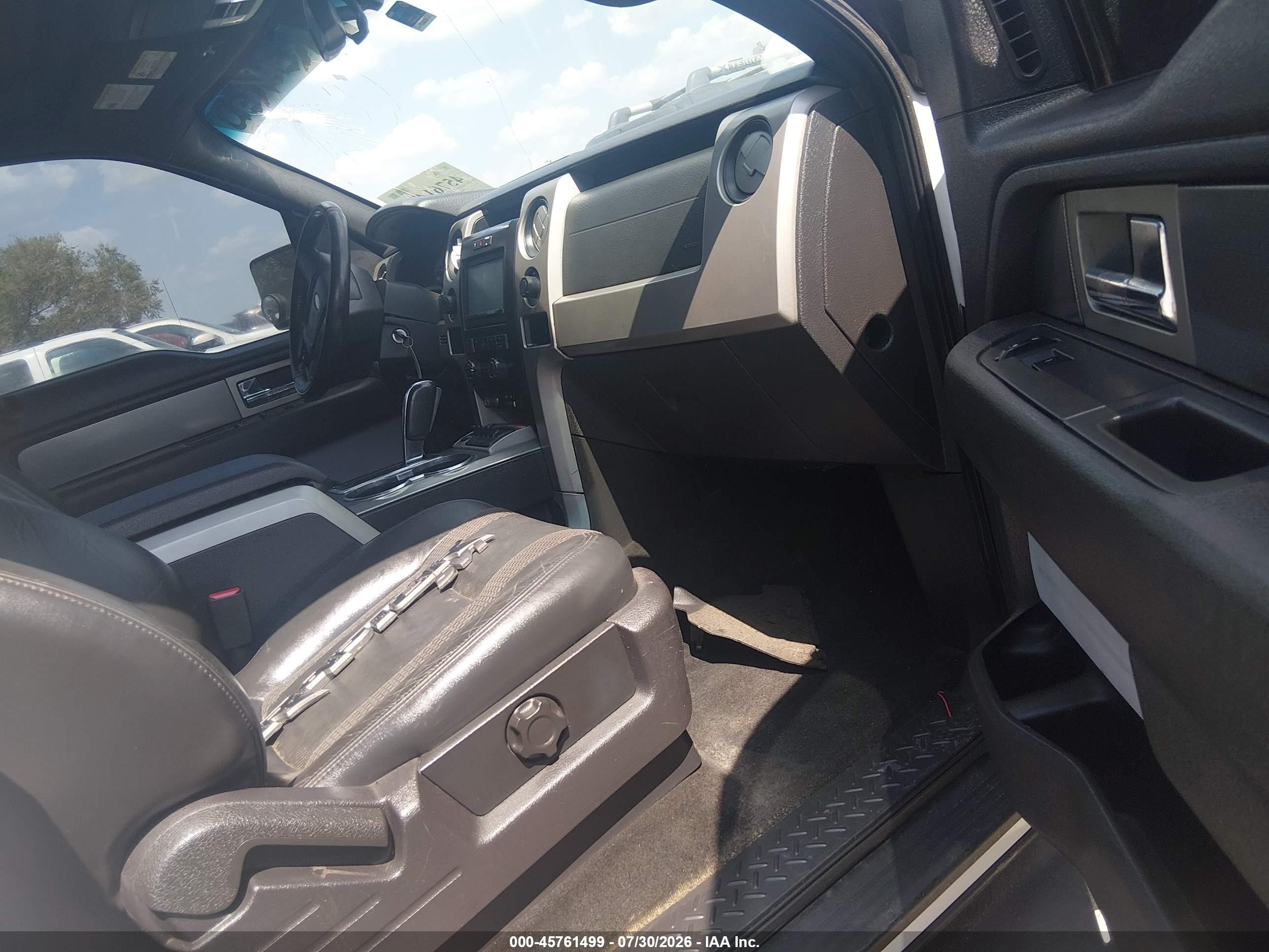 2010 Ford F-150 Svt Raptor Белый vin: 1FTEX1E64AFB94678