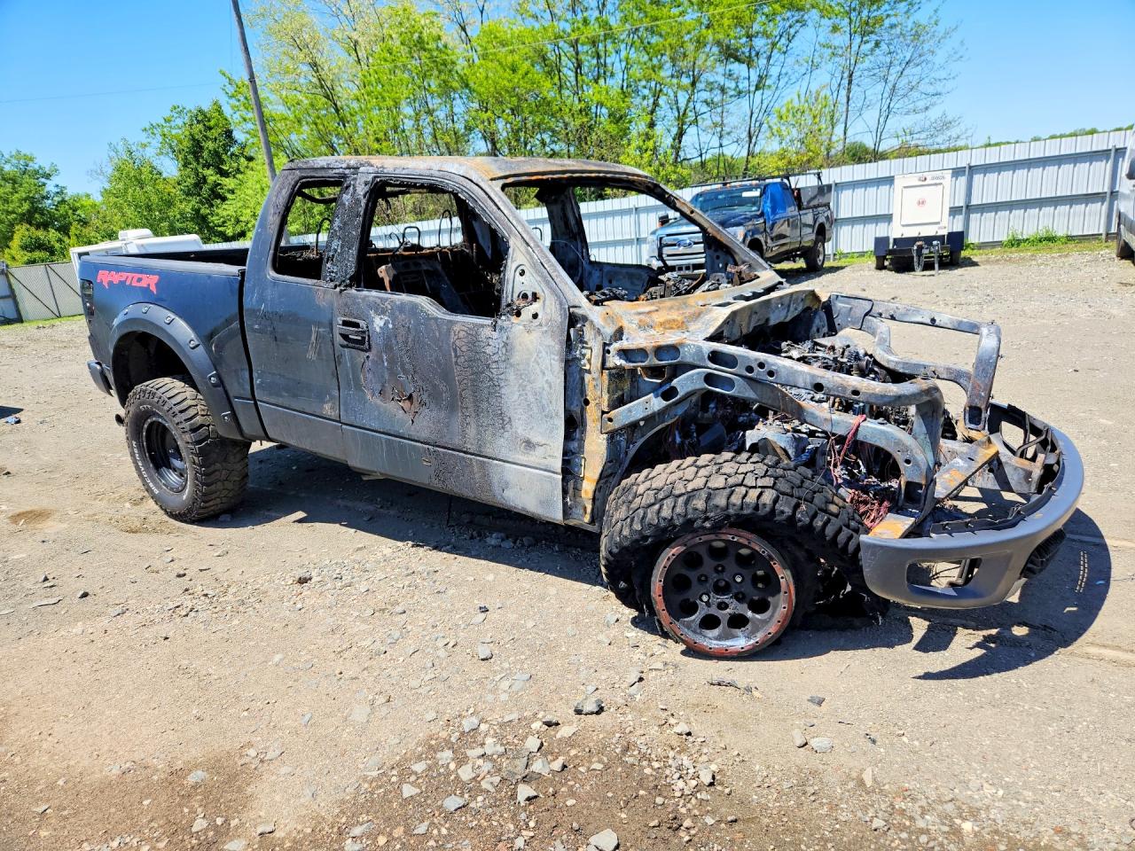 2010 Ford F150 Super Cab Black vin: 1FTEX1E65AFD23950