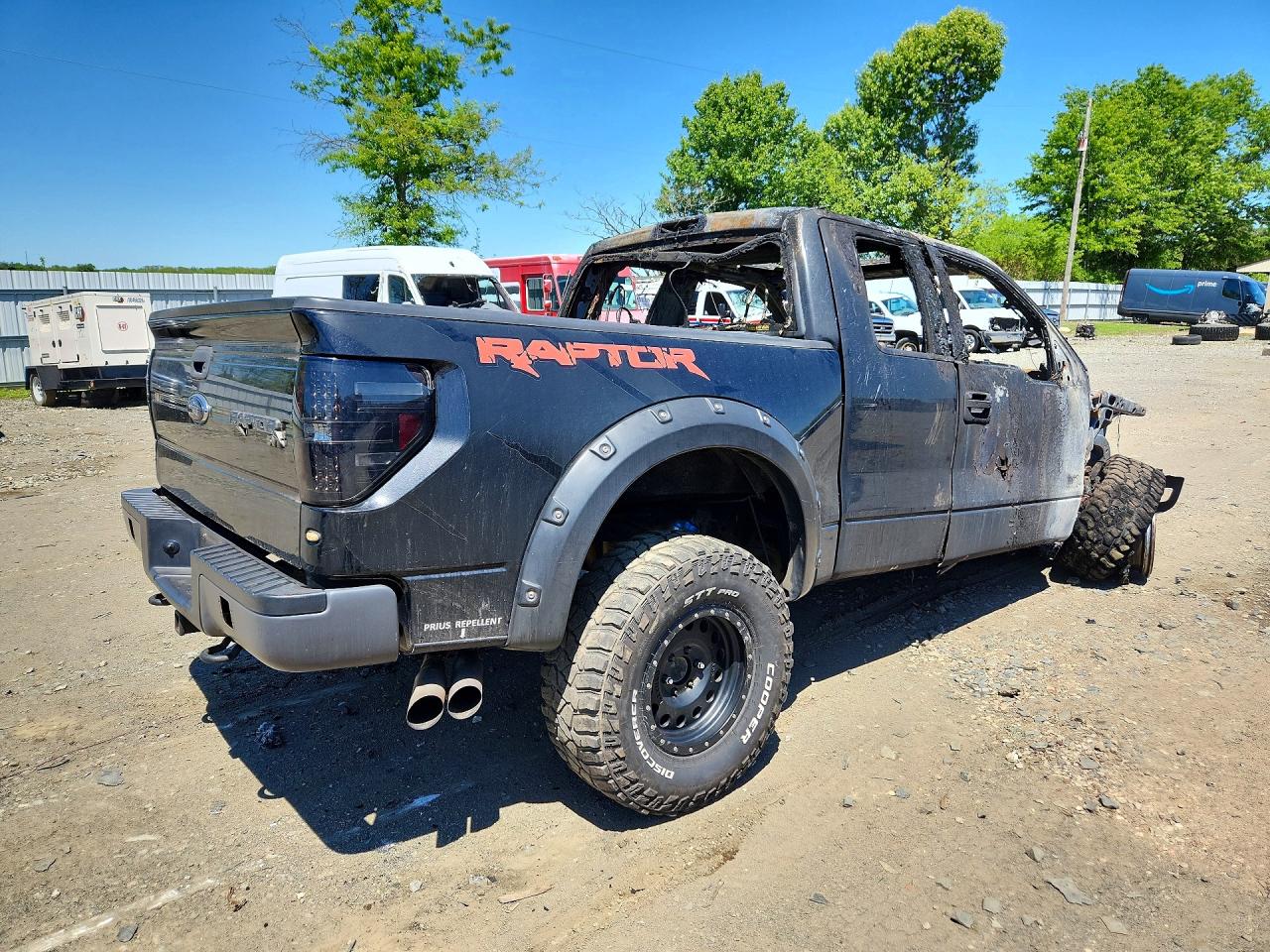 2010 Ford F150 Super Cab Black vin: 1FTEX1E65AFD23950