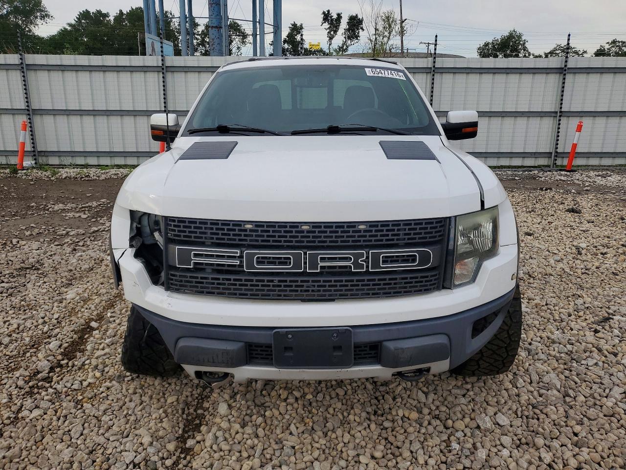 2010 Ford F150 Super Cab White vin: 1FTEX1E67AFD12691