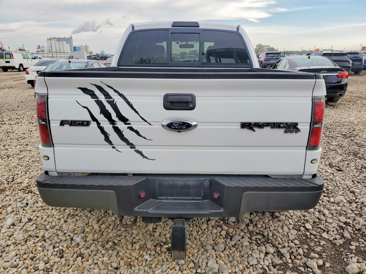 2010 Ford F150 Super Cab White vin: 1FTEX1E67AFD12691