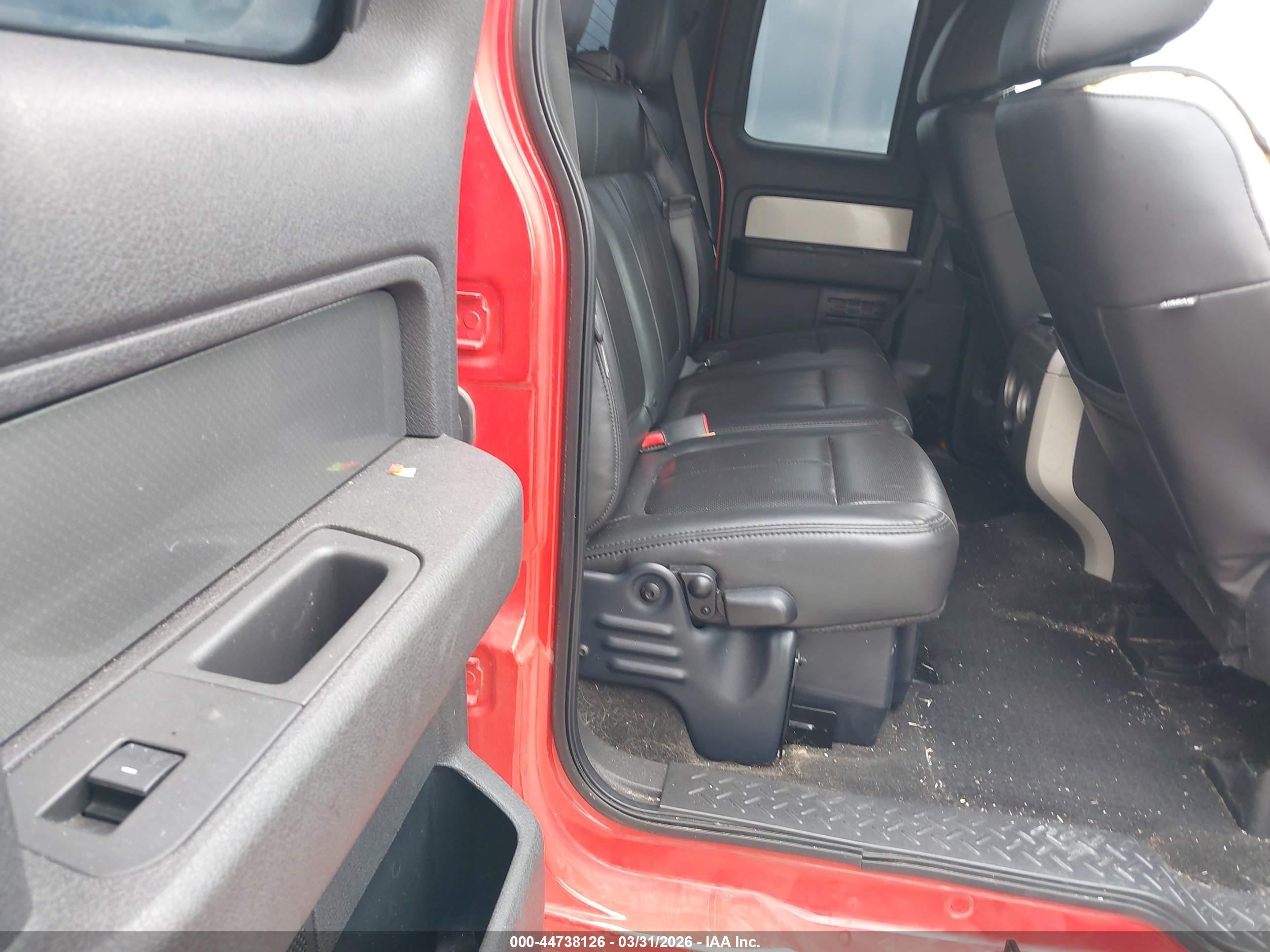 2010 Ford F-150 Svt Raptor Red vin: 1FTEX1E6XAFD87417
