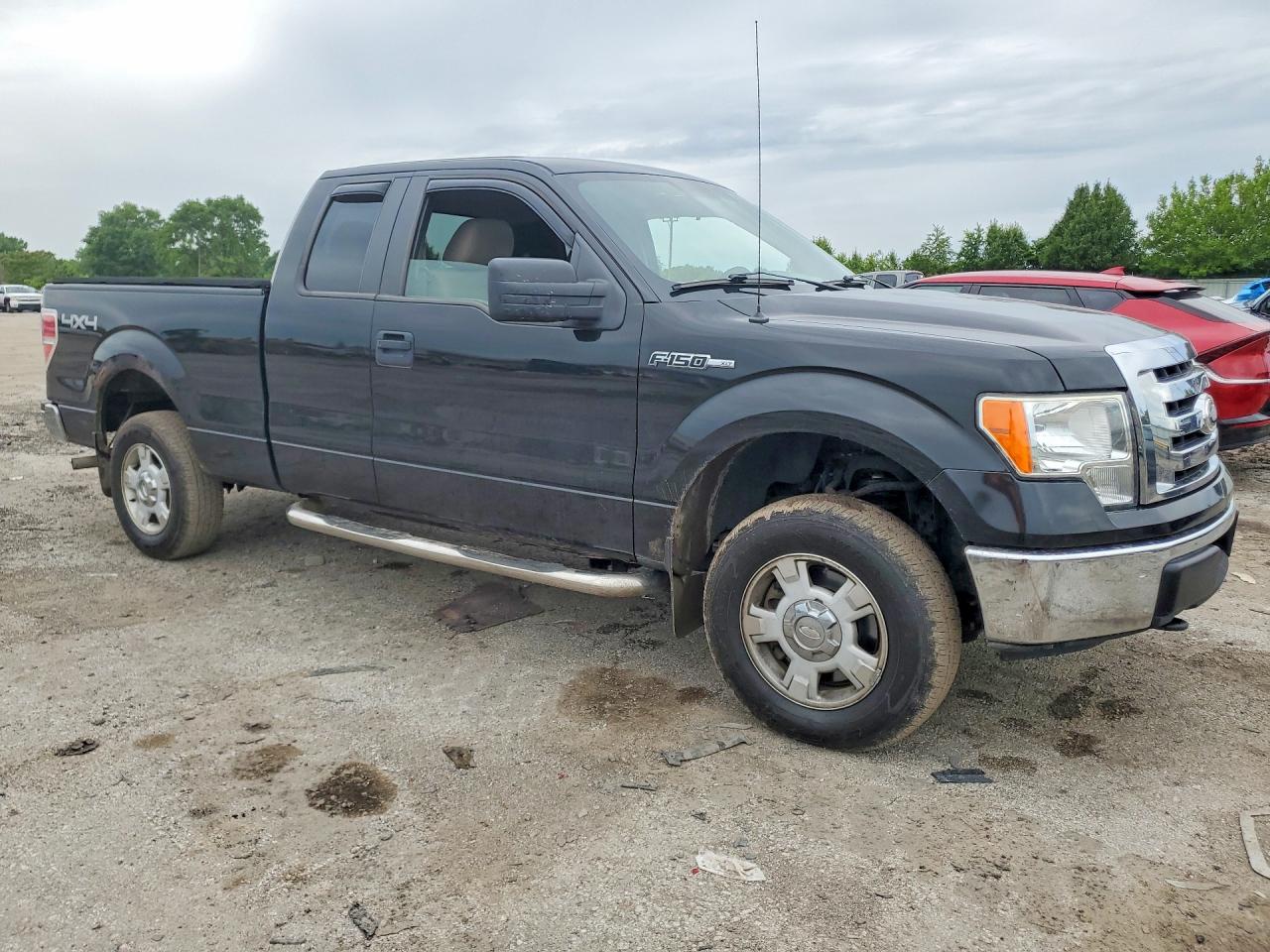 2010 Ford F-150 Black vin: 1FTEX1E80AFB20403
