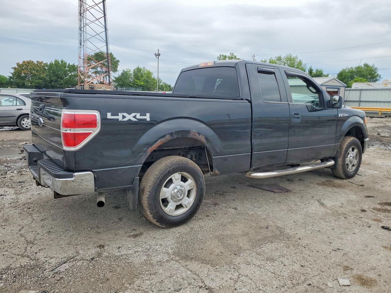 2010 Ford F-150 Black vin: 1FTEX1E80AFB20403