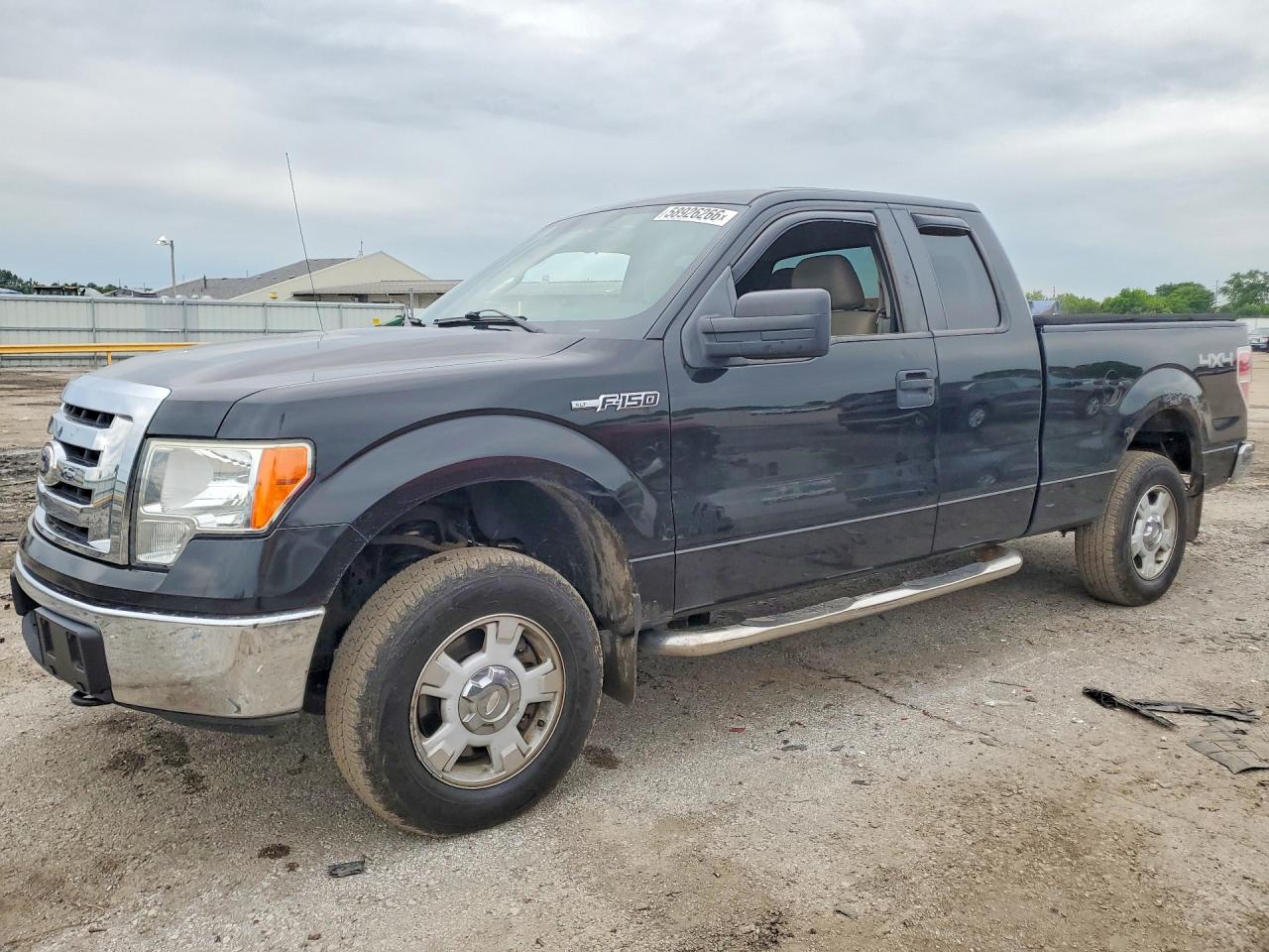 2010 Ford F-150 Black vin: 1FTEX1E80AFB20403