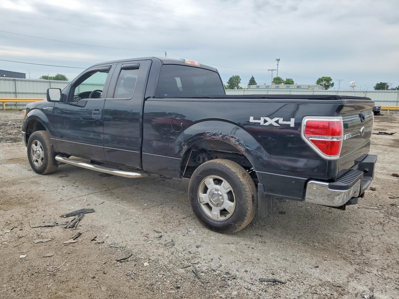 2010 Ford F-150 Black vin: 1FTEX1E80AFB20403