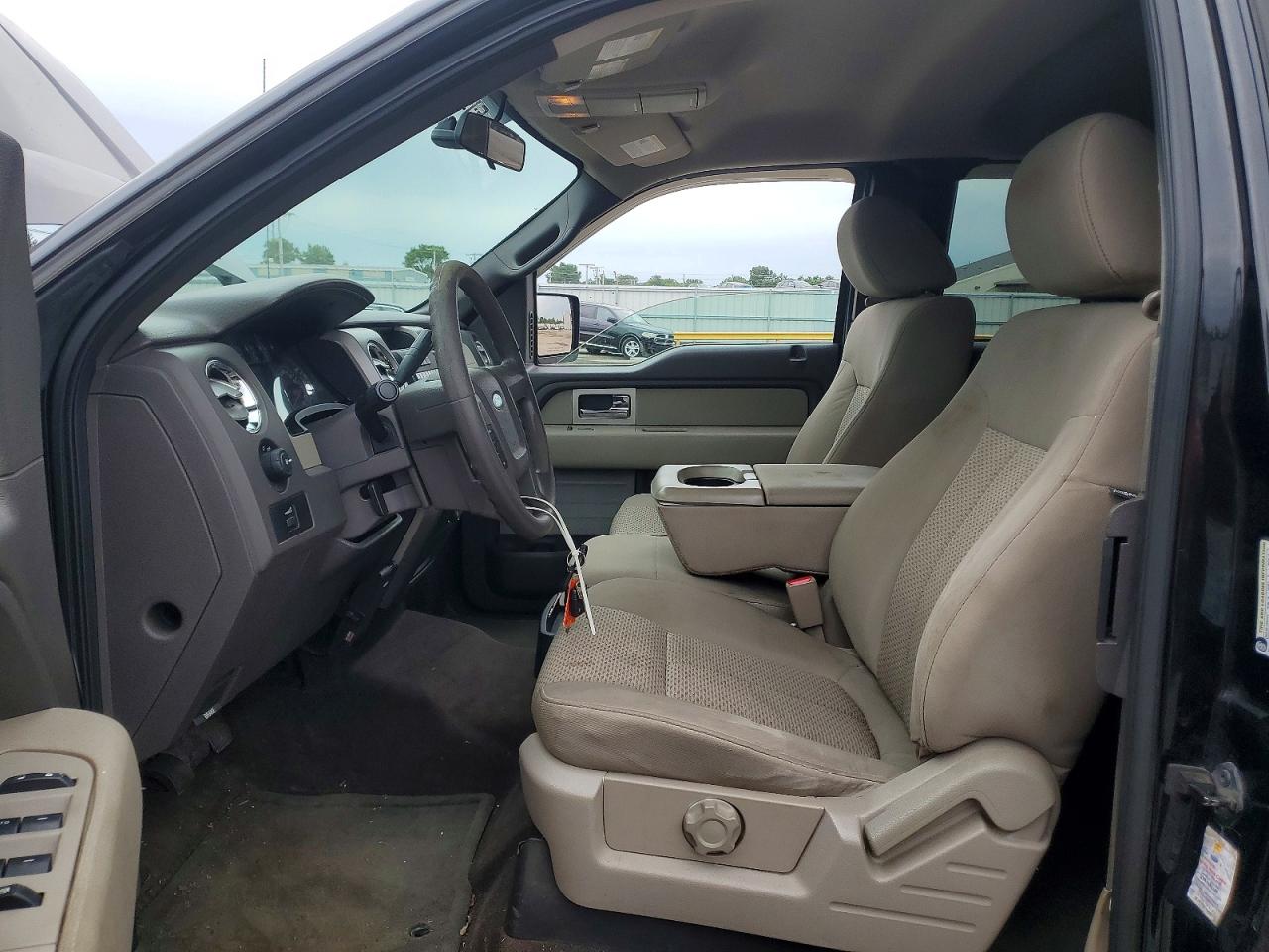 2010 Ford F-150 Black vin: 1FTEX1E80AFB20403