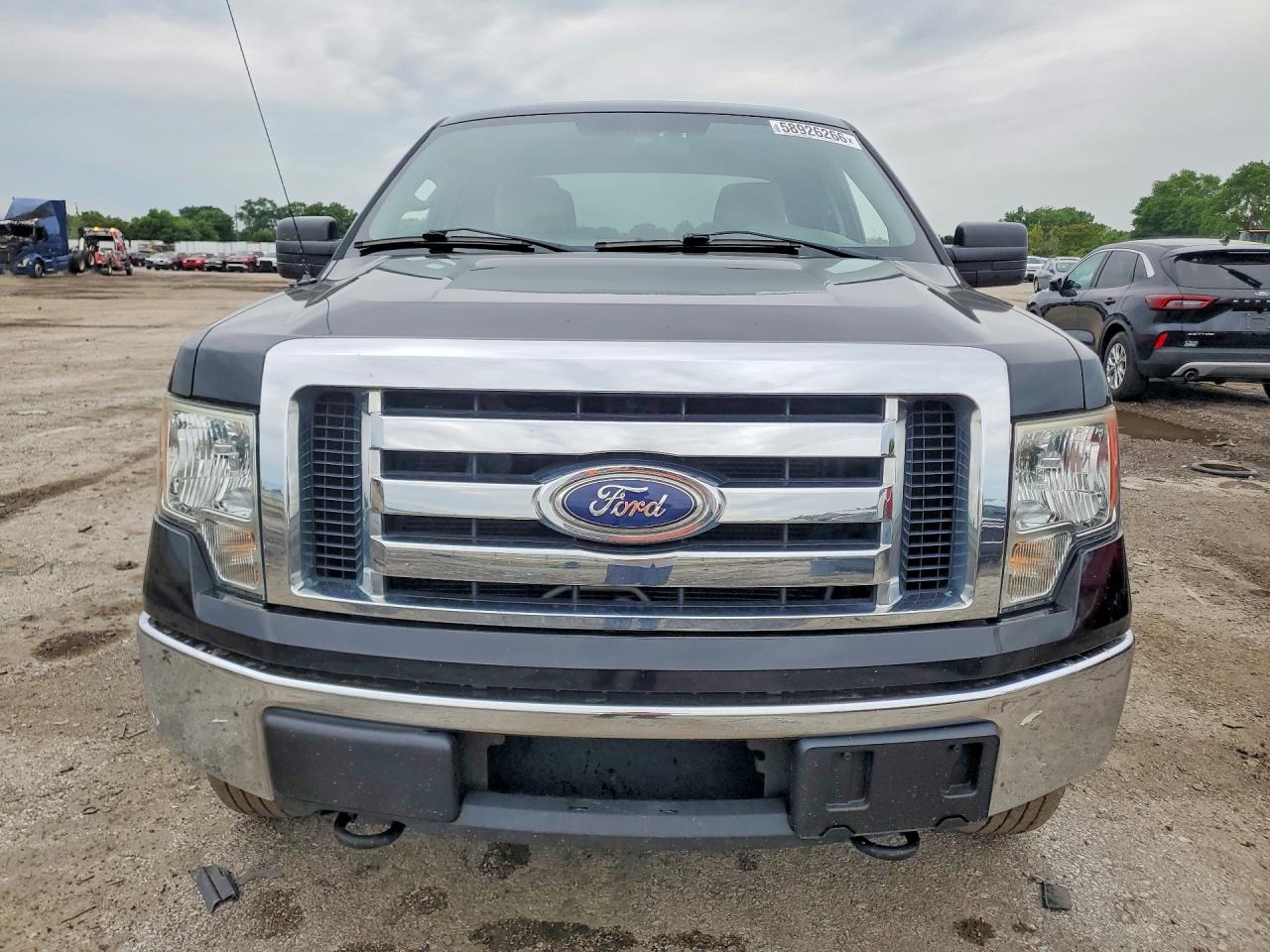 2010 Ford F-150 Black vin: 1FTEX1E80AFB20403
