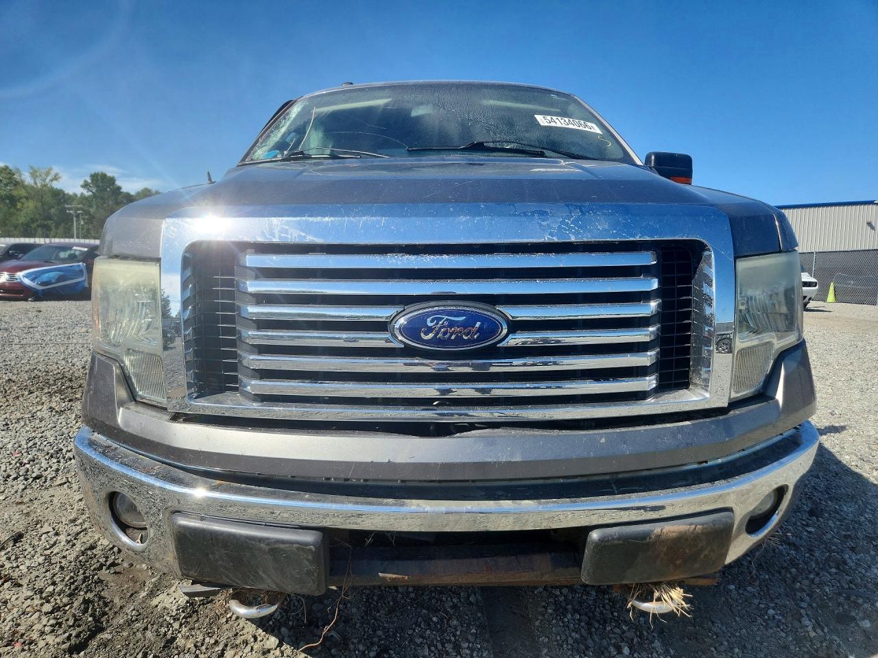 2010 Ford F150 Super Cab Gray vin: 1FTEX1E80AFC94634