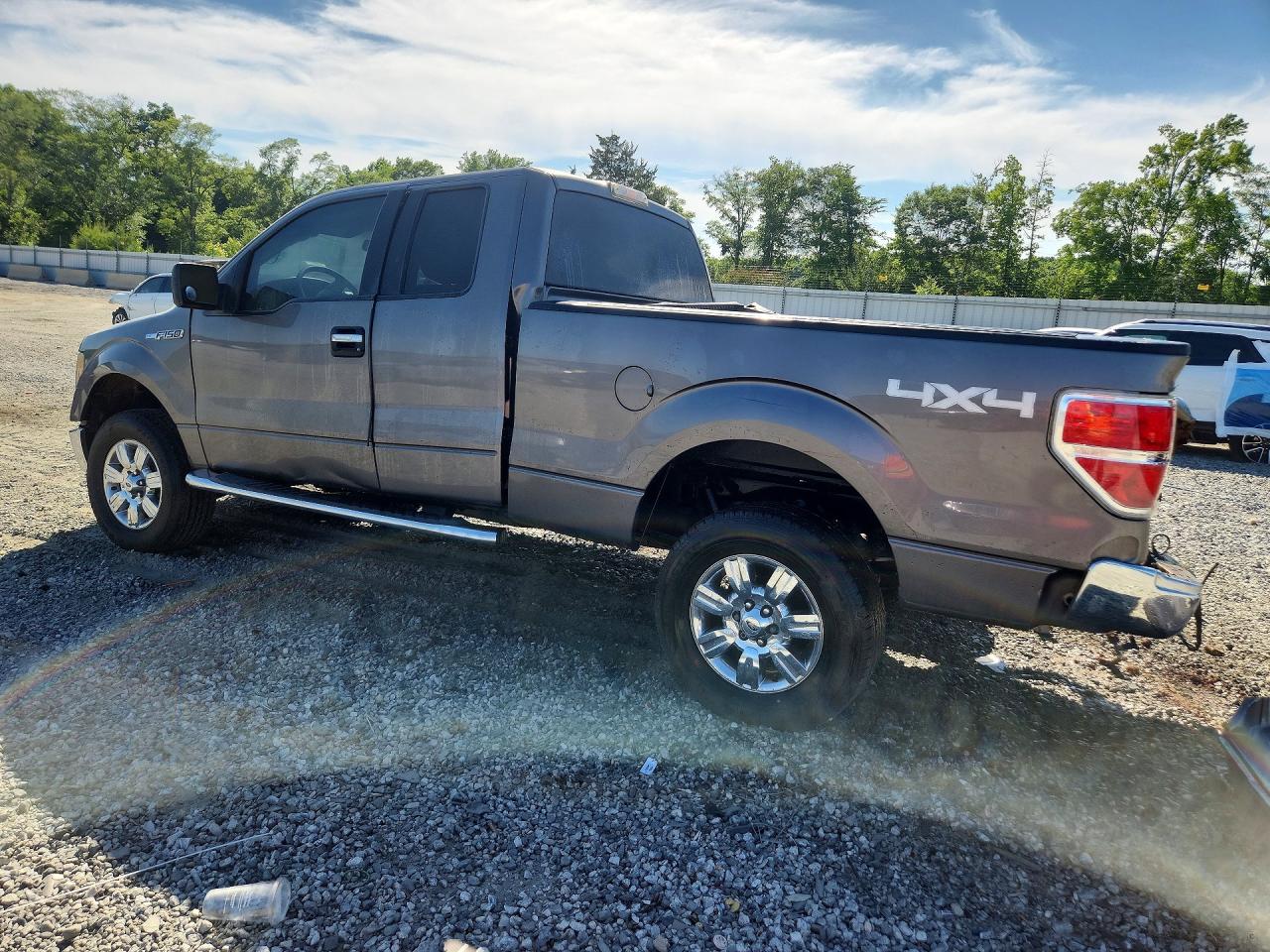 2010 Ford F150 Super Cab Gray vin: 1FTEX1E80AFC94634