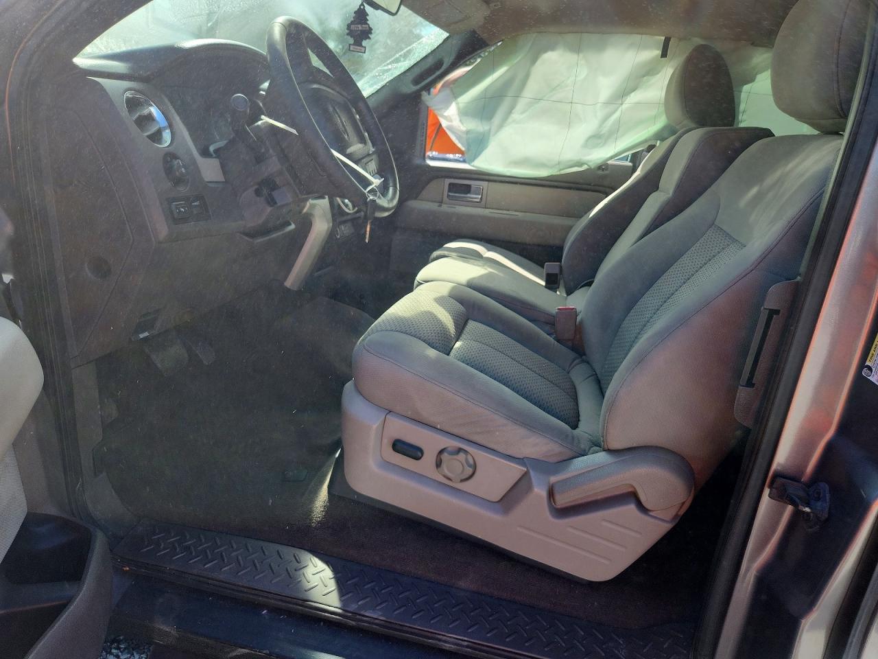 2010 Ford F150 Super Cab Gray vin: 1FTEX1E80AFC94634