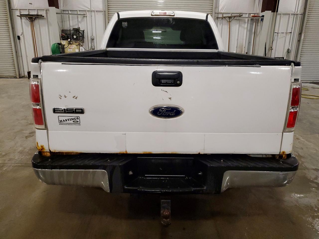 2010 Ford F150 Super Cab White vin: 1FTEX1E80AKC10903