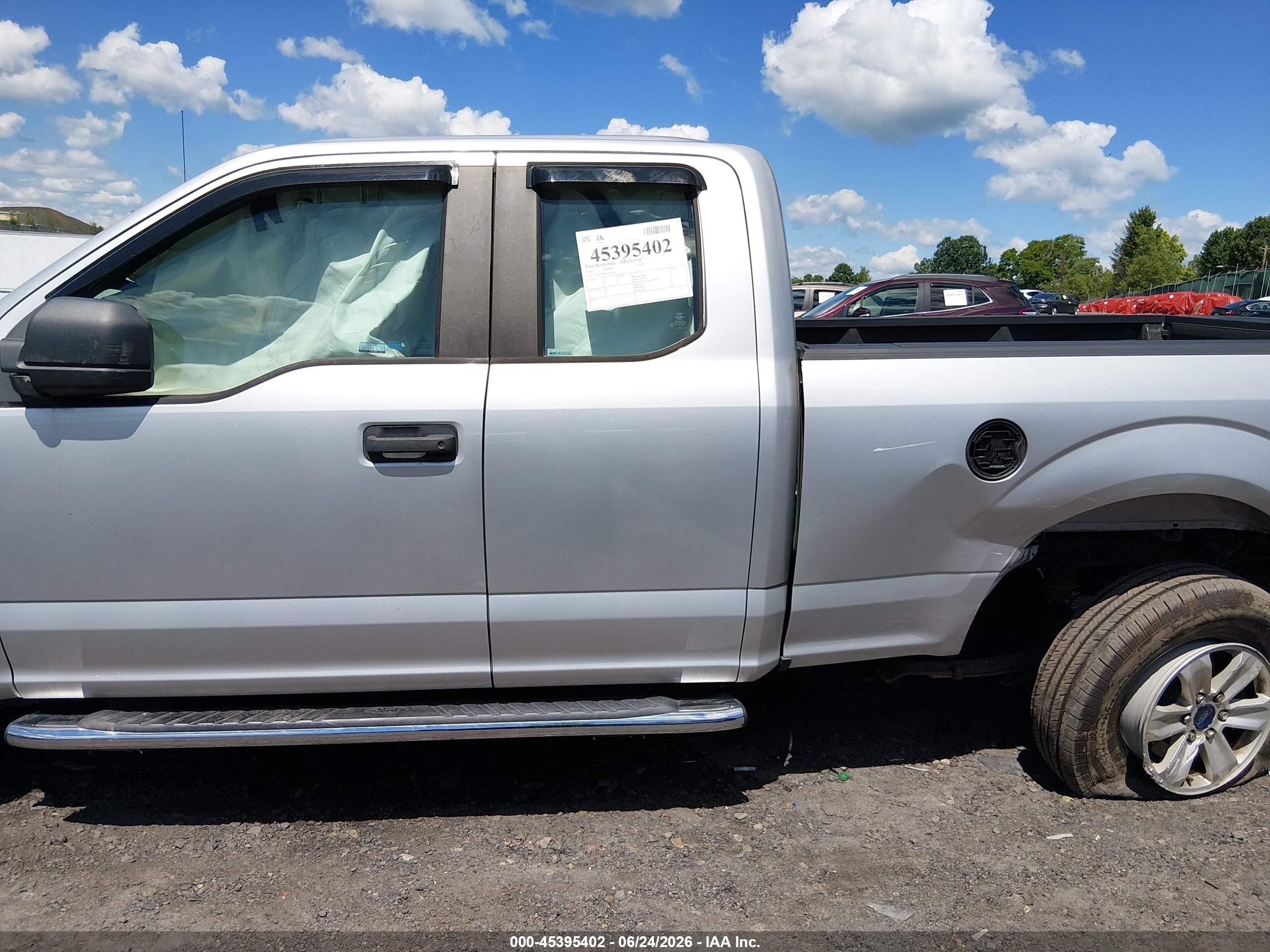 2015 Ford F-150 Xl Silver vin: 1FTEX1E81FFA47856