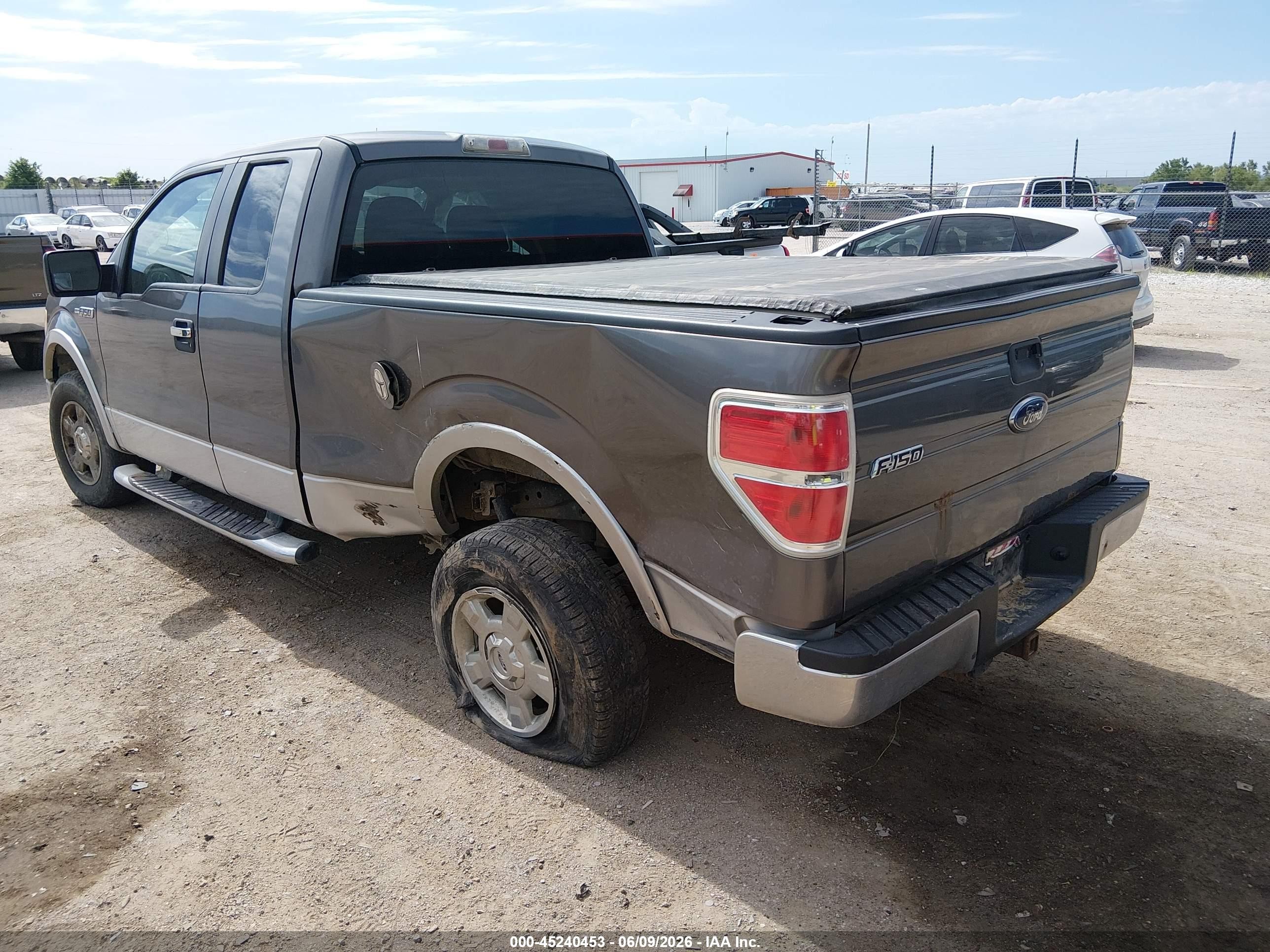 2010 Ford F-150 Stx/xl/xlt Gray vin: 1FTEX1E82AKA66836