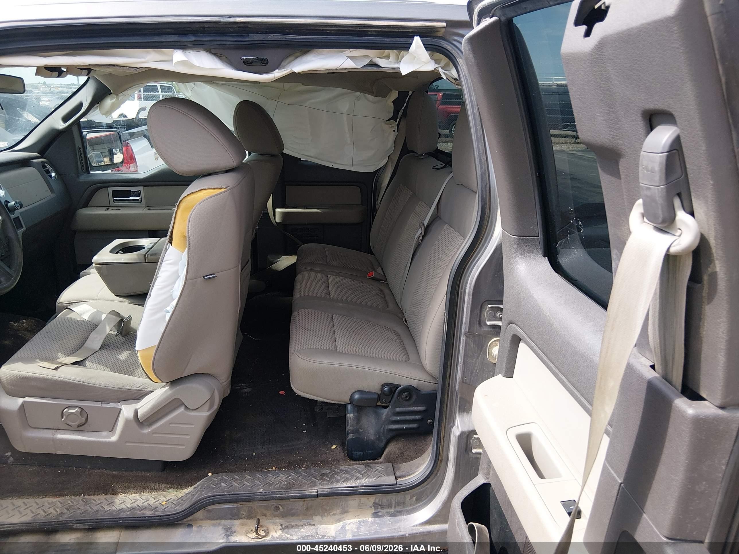 2010 Ford F-150 Stx/xl/xlt Gray vin: 1FTEX1E82AKA66836